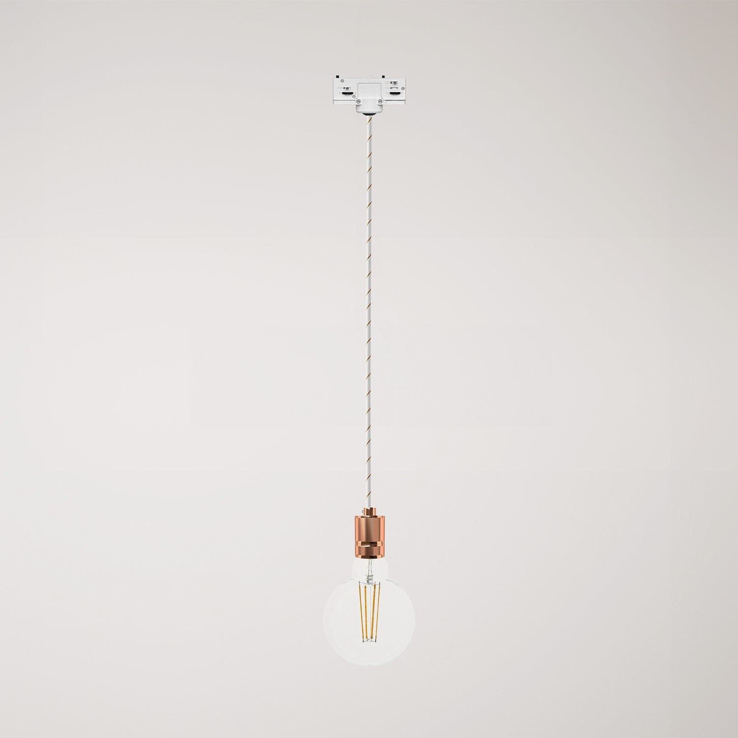 Závěsné svítidlo s hliníkovým držákem E27, 120 cm kabel, max. 57 W