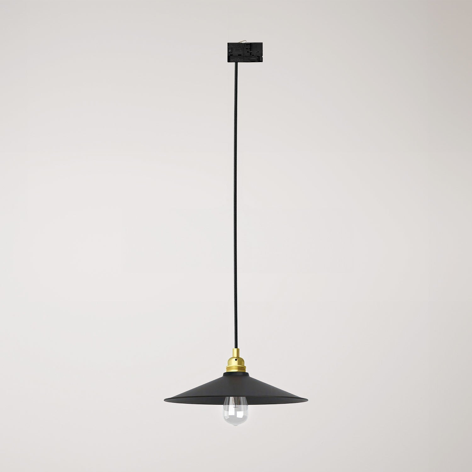 Závěsné svítidlo Swing s kovovým stínidlem ø 300 mm a výkonem 57 W
