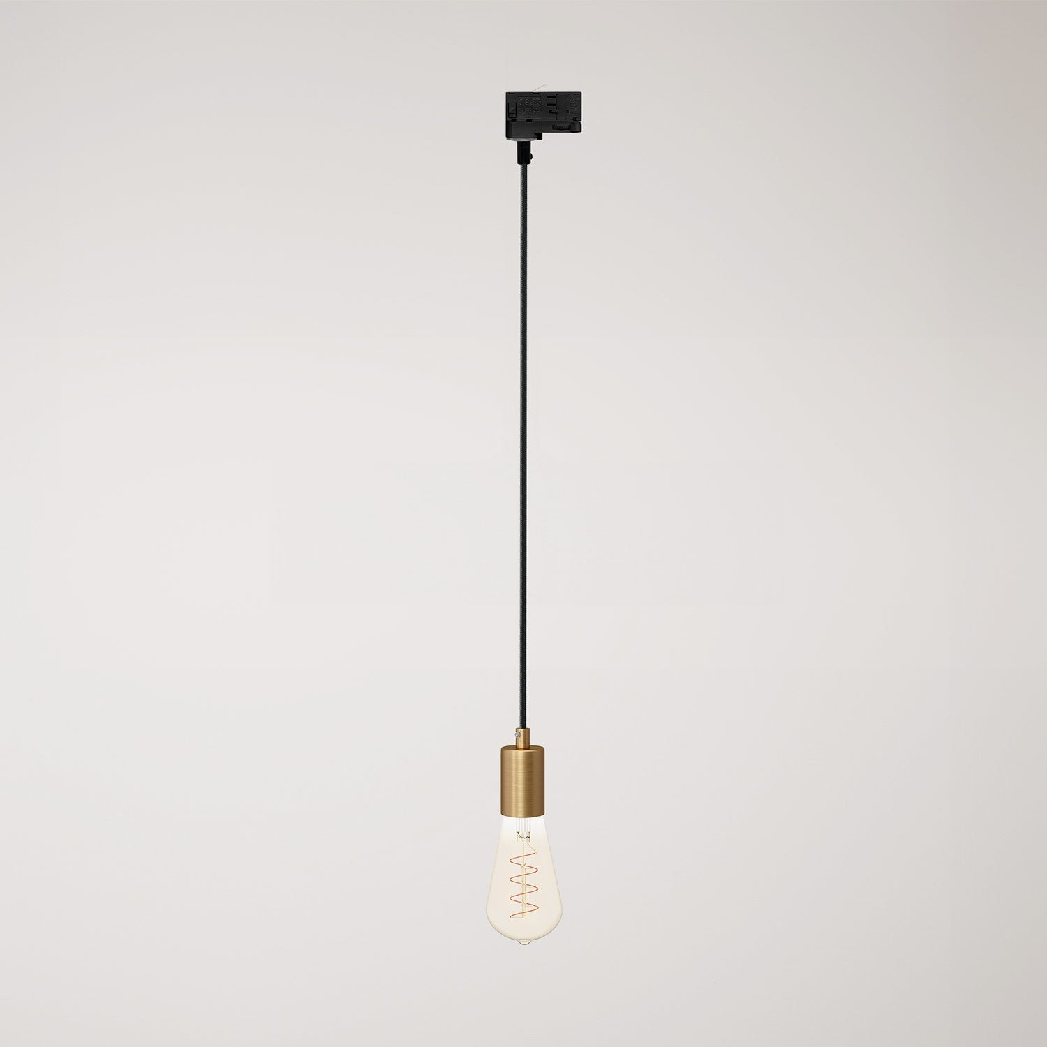 Závěsné svítidlo s kovovou lištou a kabelem 120 cm, E27 max. 57 W