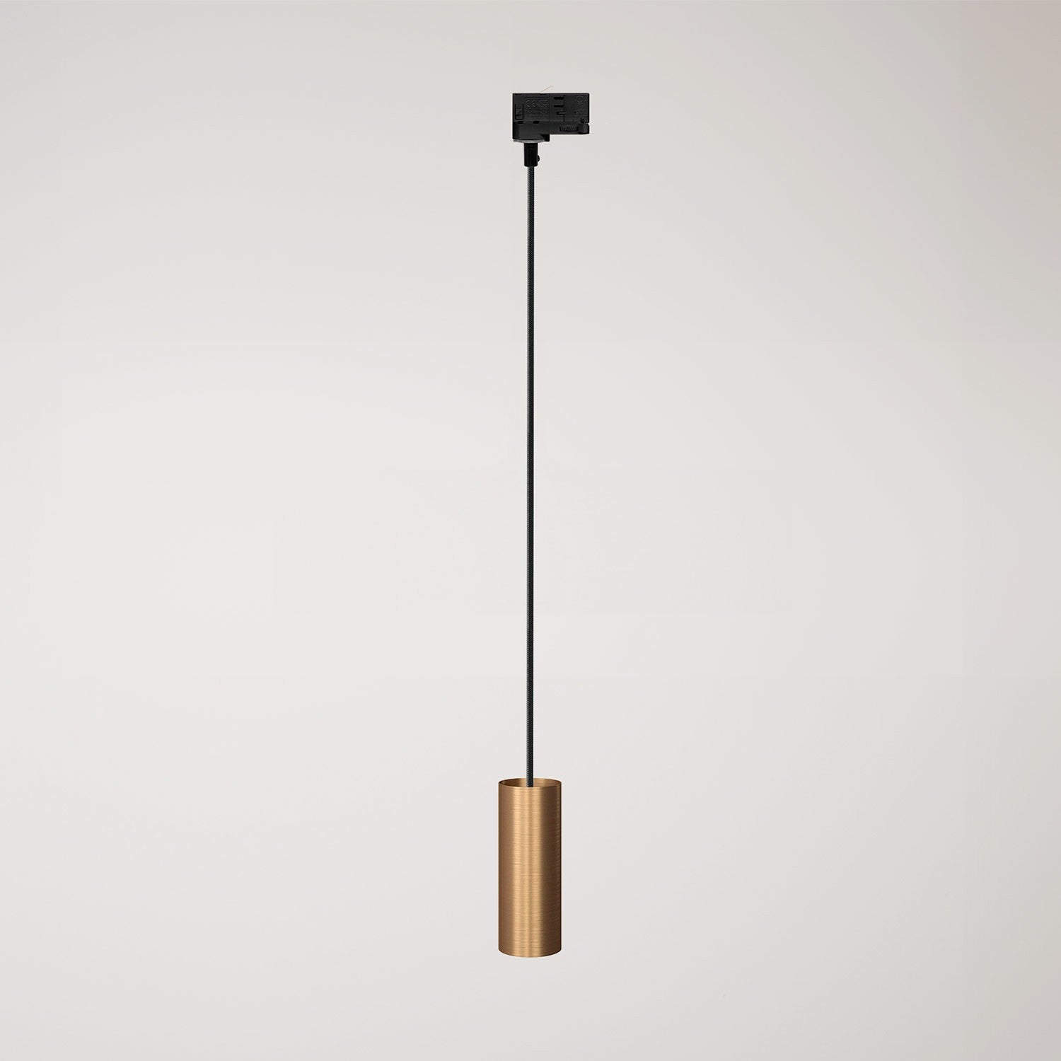 Závěsné svítidlo Tub-E14 s kovovým stínidlem, 170 cm kabel, stmívatelné, 4 W