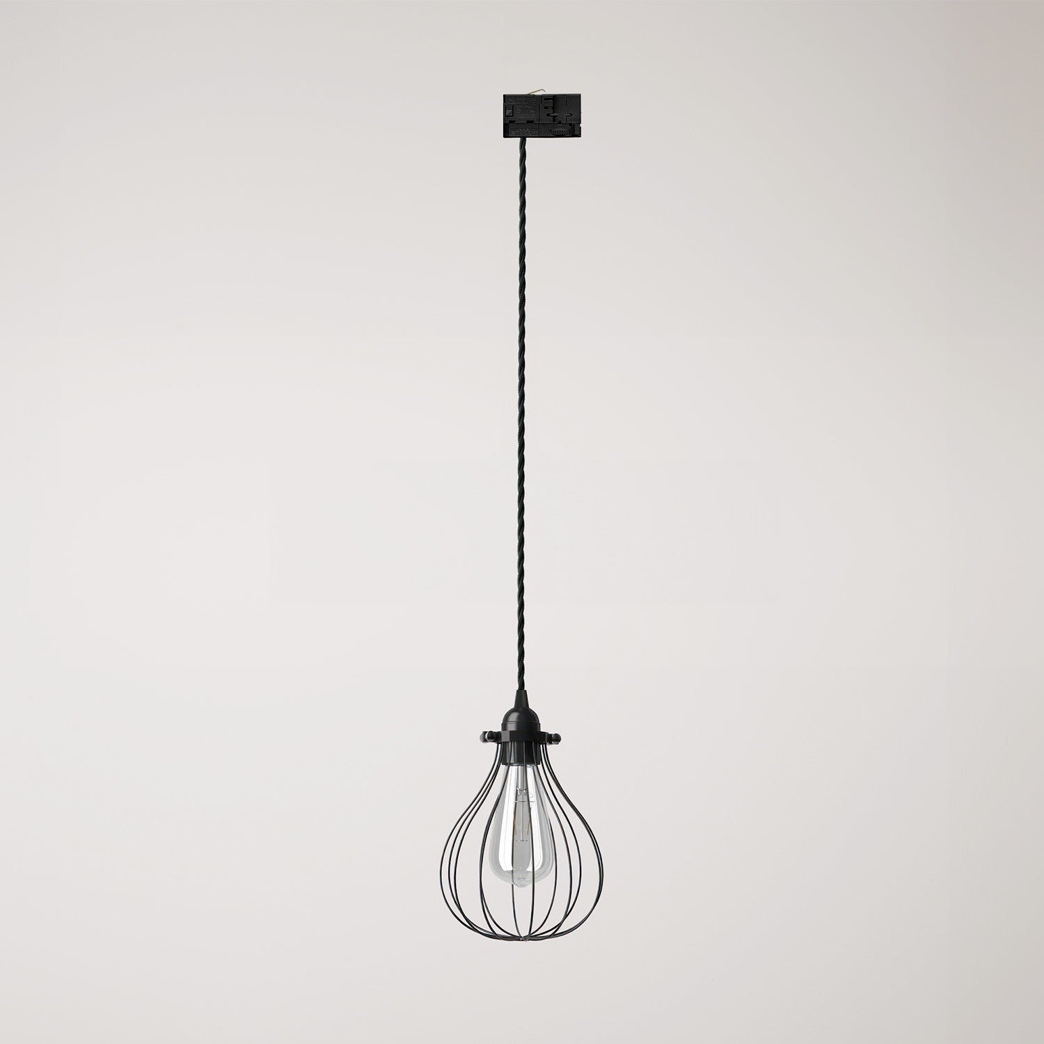Závěsná lampa Drop s kovovým stínidlem ø 150 mm, E27, max. 57 W