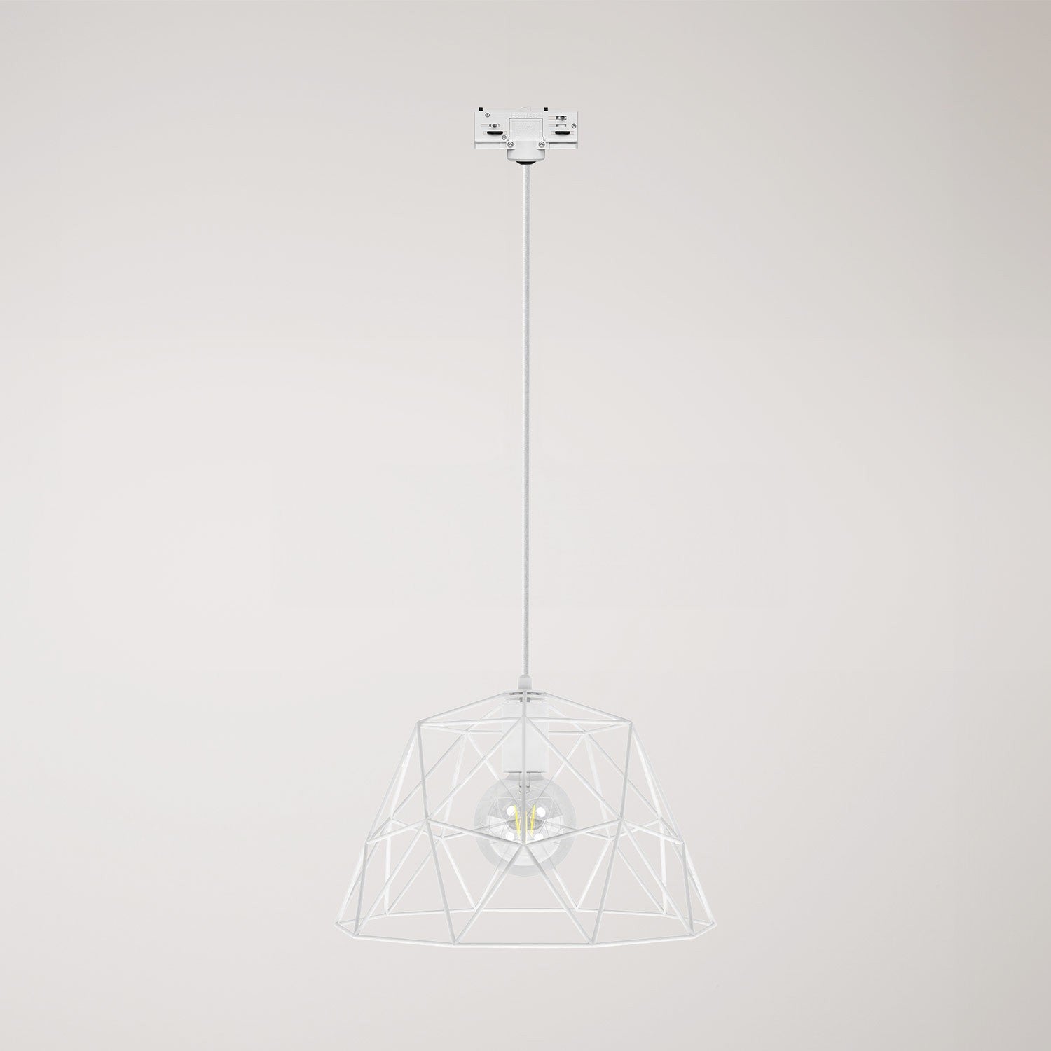 Kupolové závěsné svítidlo Dome s kovovým stínidlem ø 350 mm a výkonem 57 W