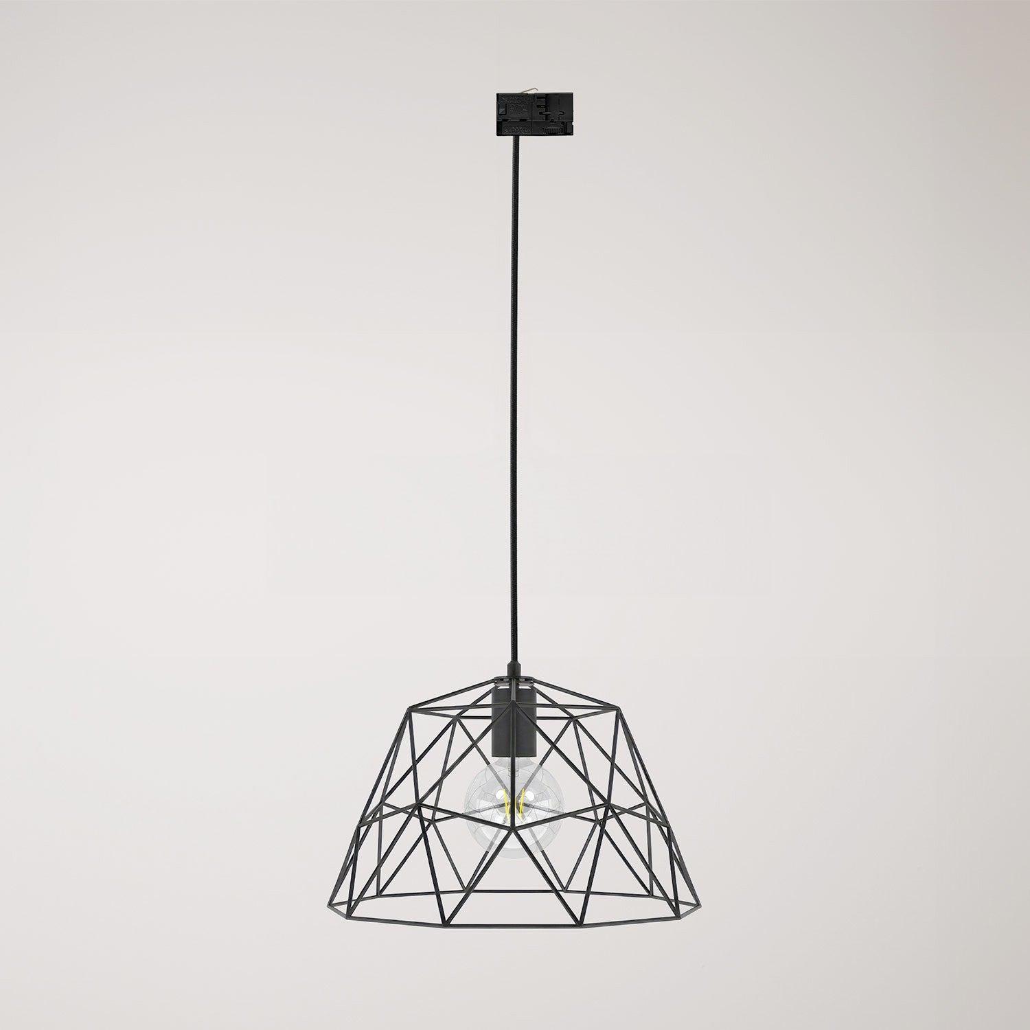 Kupolové závěsné svítidlo Dome s kovovým stínidlem ø 350 mm a výkonem 57 W