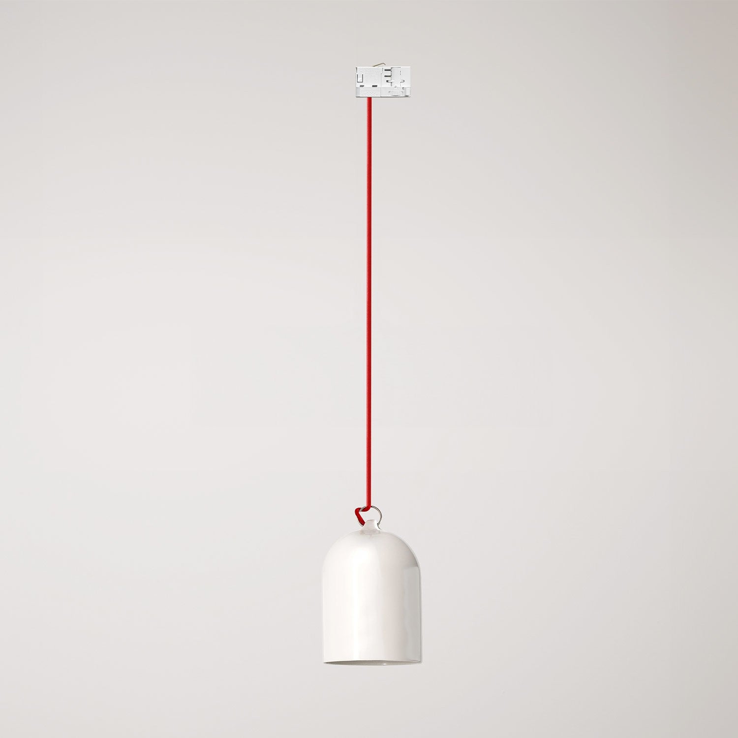 Lustr Campana XS s keramickým stínidlem, ø 130 mm, max. 57 W