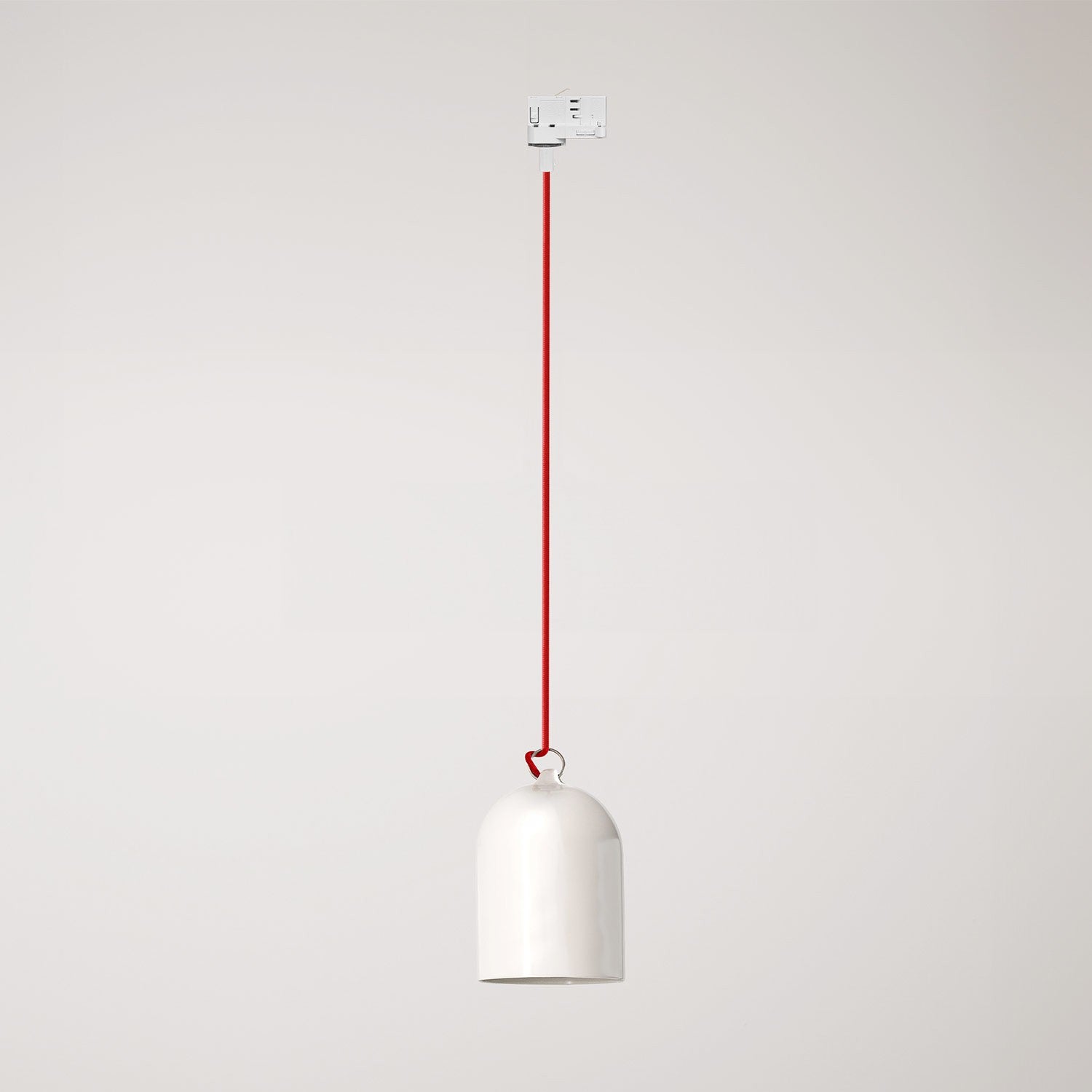 Lustr Campana XS s keramickým stínidlem, ø 130 mm, max. 57 W