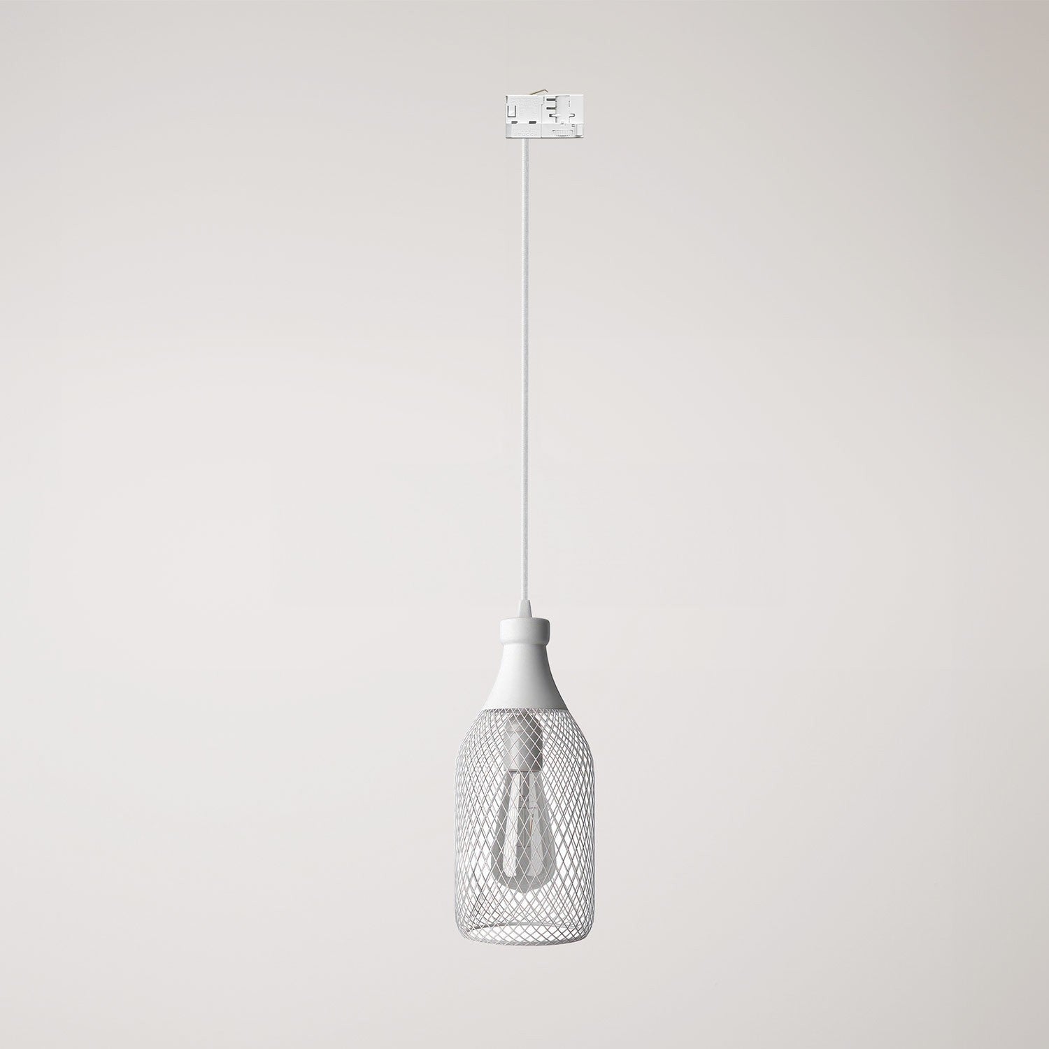 Závěsné svítidlo Jéroboam s kovovým stínidlem a LED žárovkou E27, 57 W