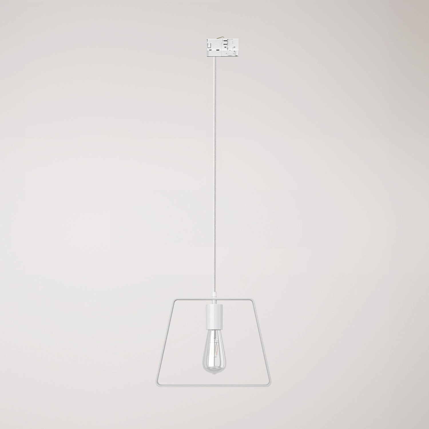 Závěsné svítidlo Duedì s kovovým stínidlem, E27, max. 57 W, šířka 280 mm, výška 240 mm