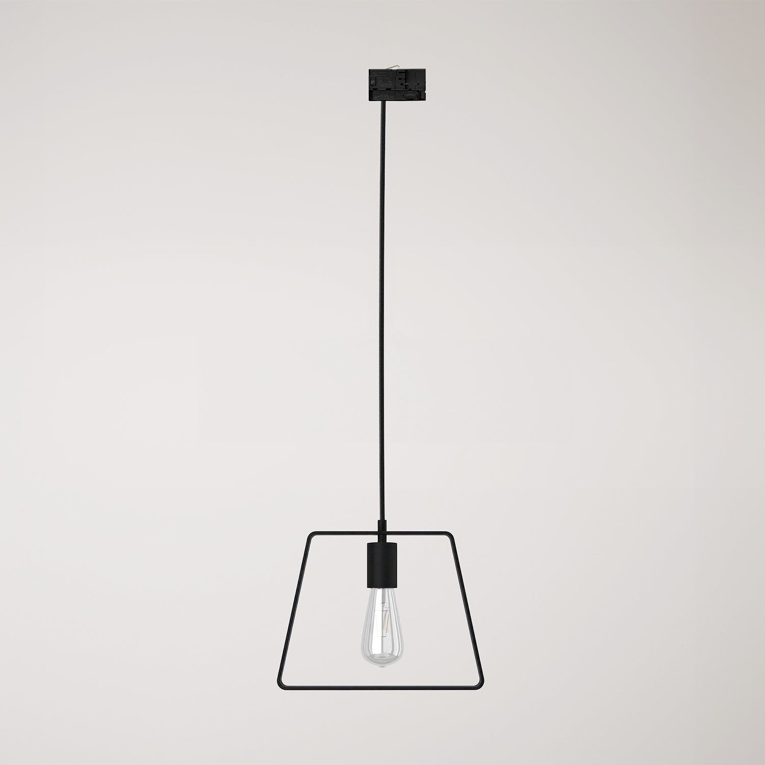 Závěsné svítidlo Duedì s kovovým stínidlem, E27, max. 57 W, šířka 280 mm, výška 240 mm