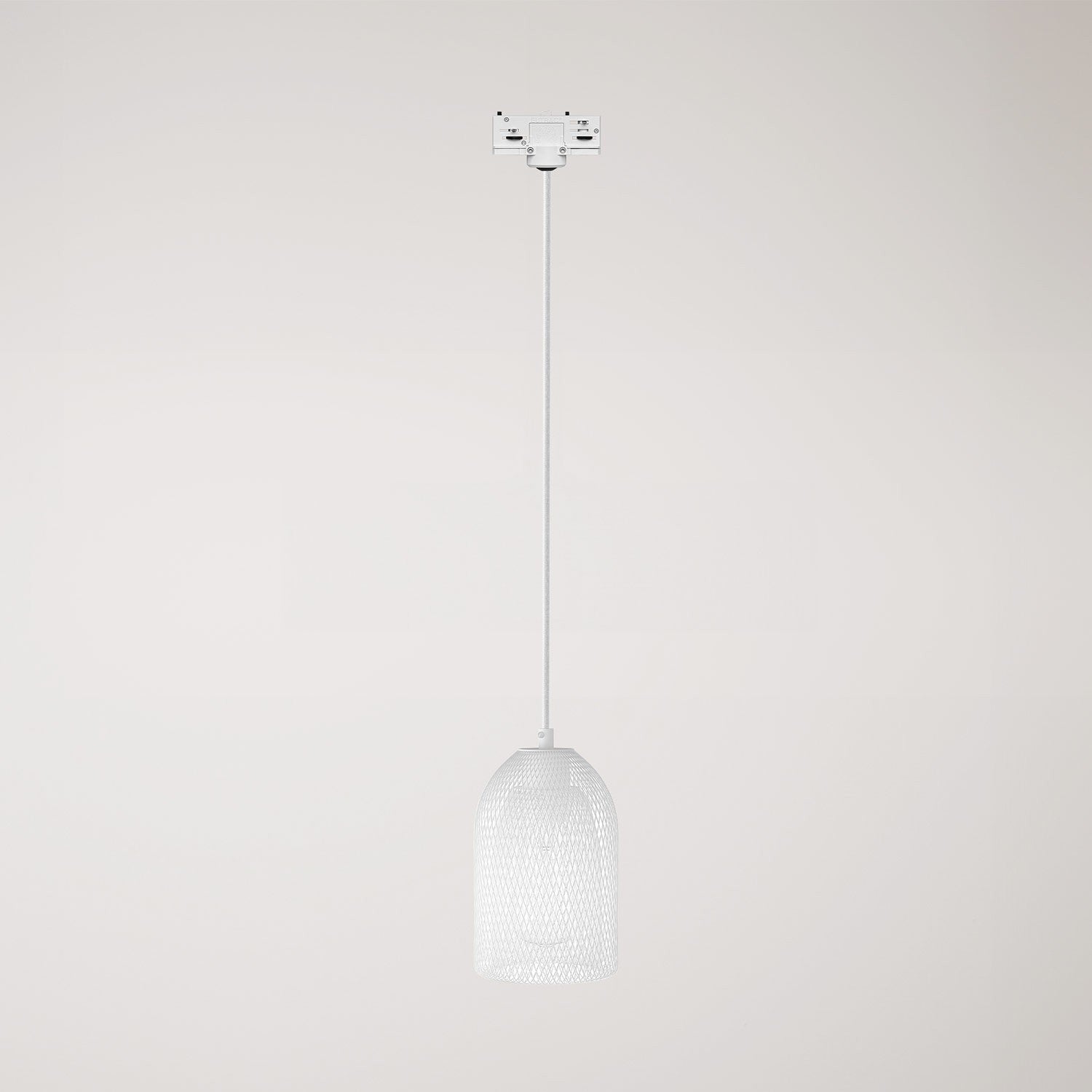 Závěsné svítidlo Ghostbell s kovovým stínidlem ø 125 mm a výkonem 57 W