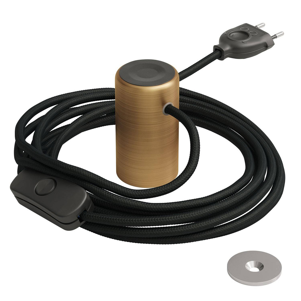 Magnetico®-Plug Elegant, hotové svítidlo s magnetickou objímkou E27, délka kabelu 3 m