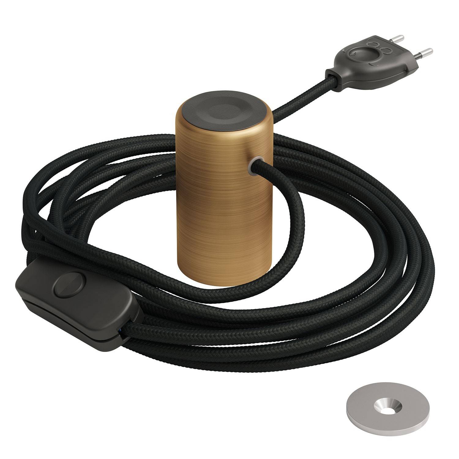 Magnetico®-Plug Elegant, hotové svítidlo s magnetickou objímkou E27, délka kabelu 3 m