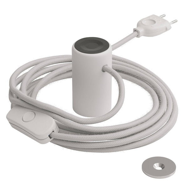 Magnetico®-Plug Elegant, hotové svítidlo s magnetickou objímkou E27, délka kabelu 3 m