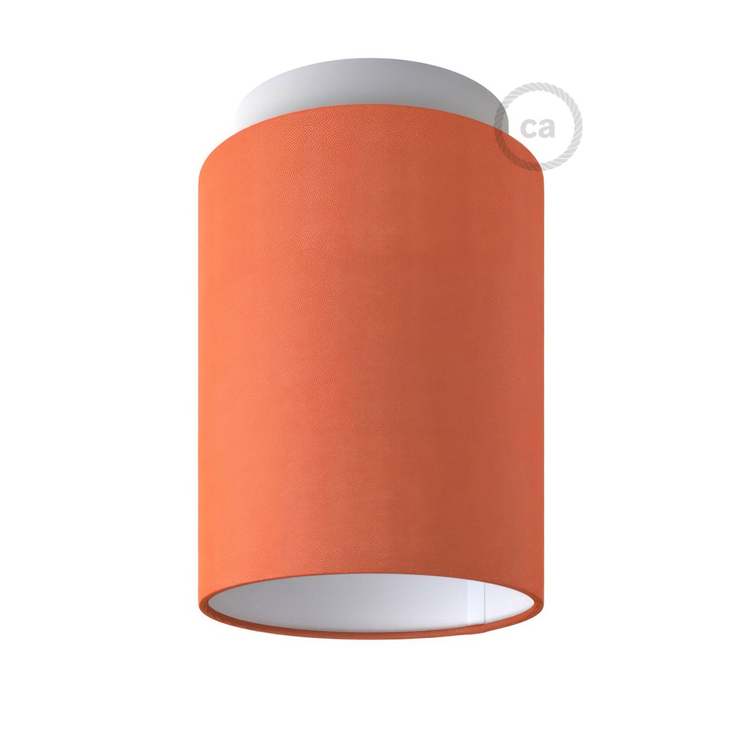 Fermaluce Pastel - kovové svítidlo s válcovým stínidlem, průměr 15 cm, E27, max 53W