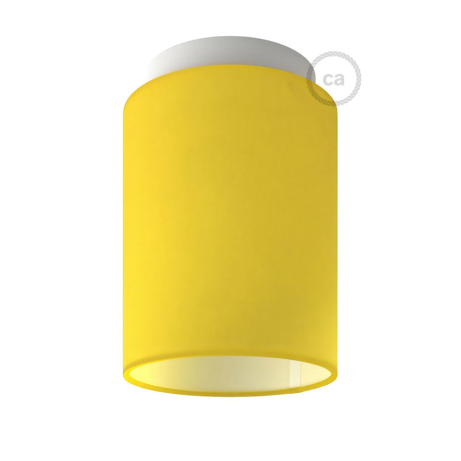 Fermaluce Pastel - kovové svítidlo s válcovým stínidlem, průměr 15 cm, E27, max 53W