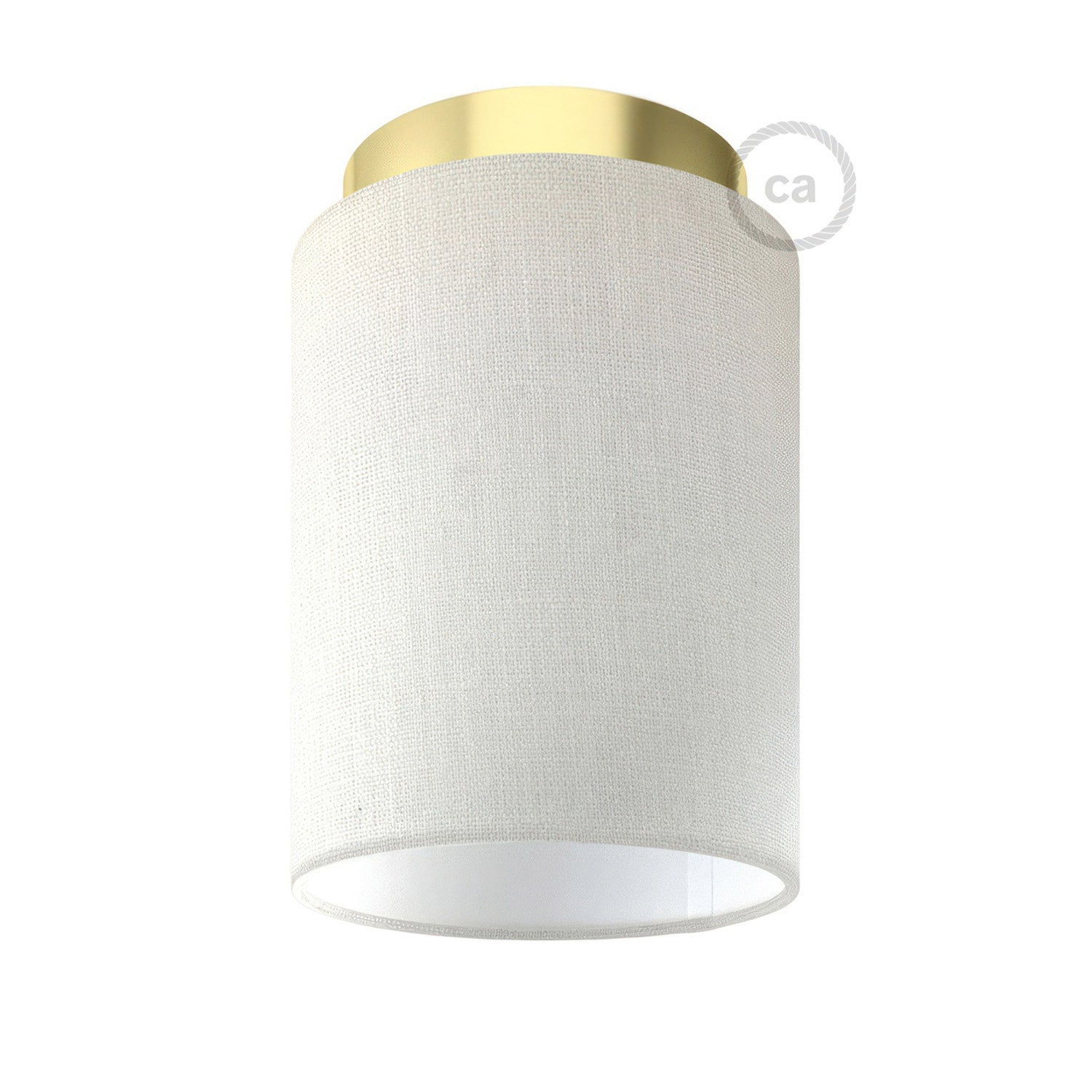 Fermaluce Glam černé textilní stínidlo, Ø 15cm, E27, max 53W
