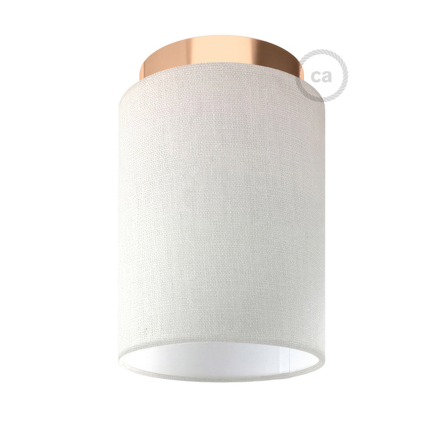 Fermaluce Glam černé textilní stínidlo, Ø 15cm, E27, max 53W