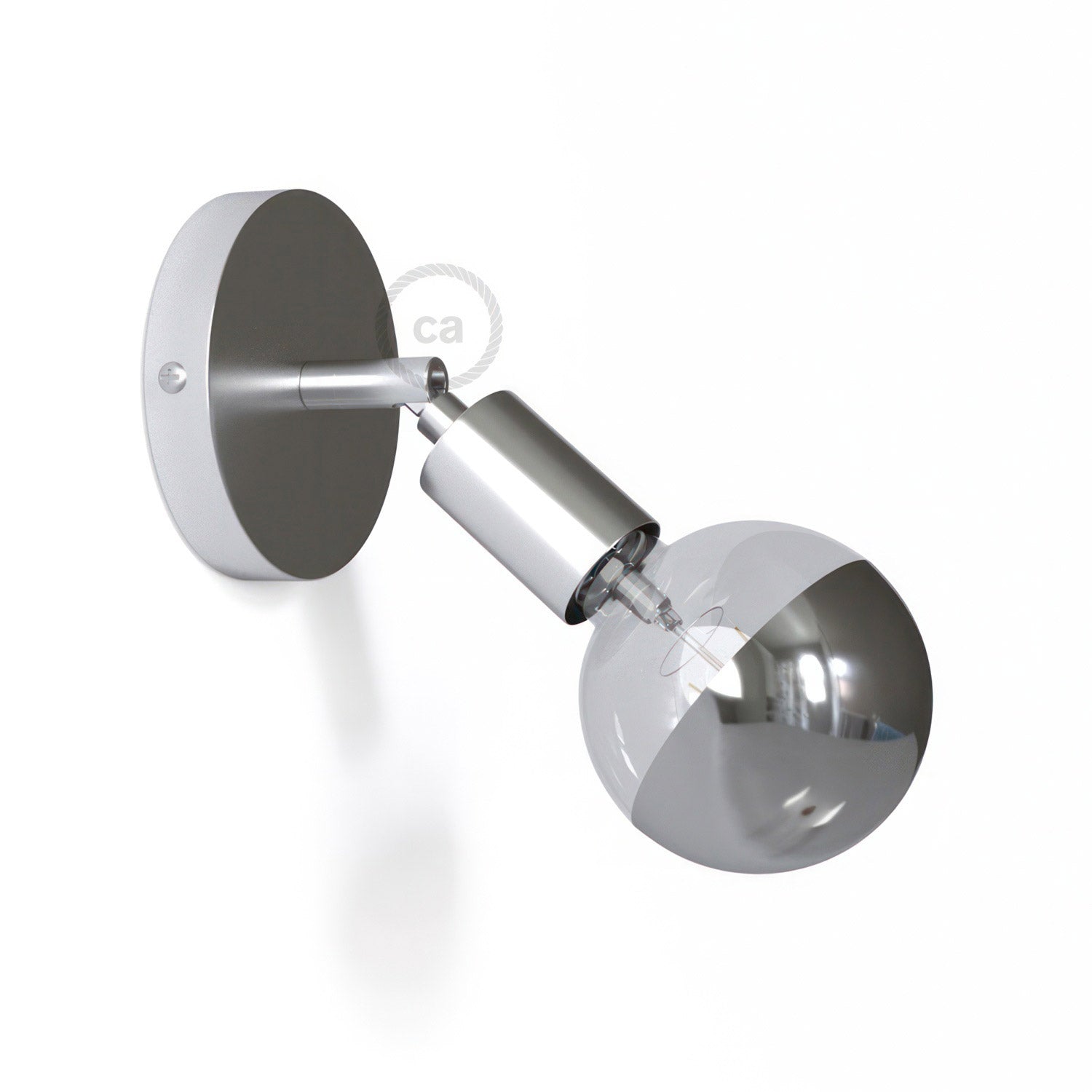 Fermaluce Metal 90°, nastavitelné nástěnné svítidlo E27, průměr 12 cm, max 42 W