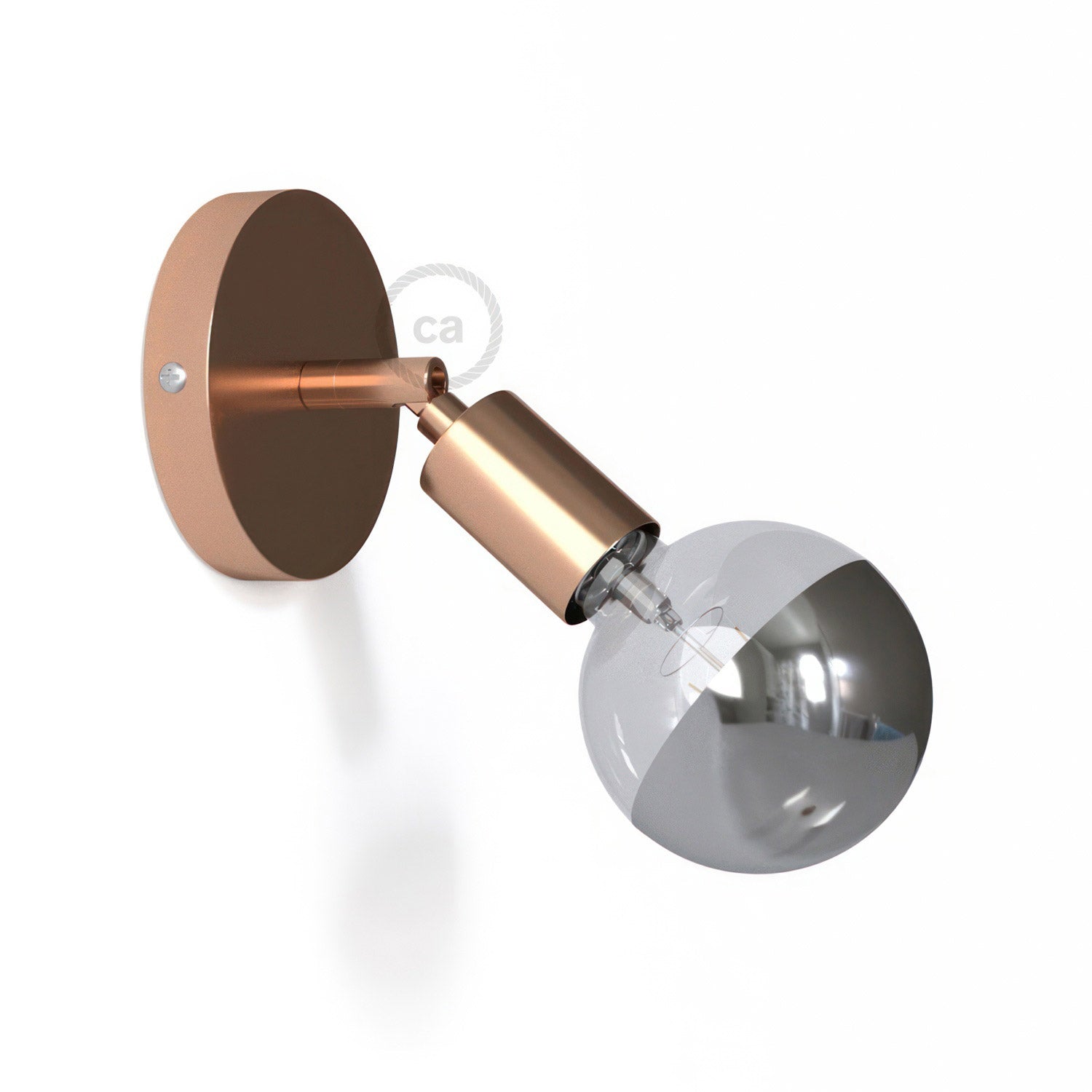 Fermaluce Metal 90°, nastavitelné nástěnné svítidlo E27, průměr 12 cm, max 42 W
