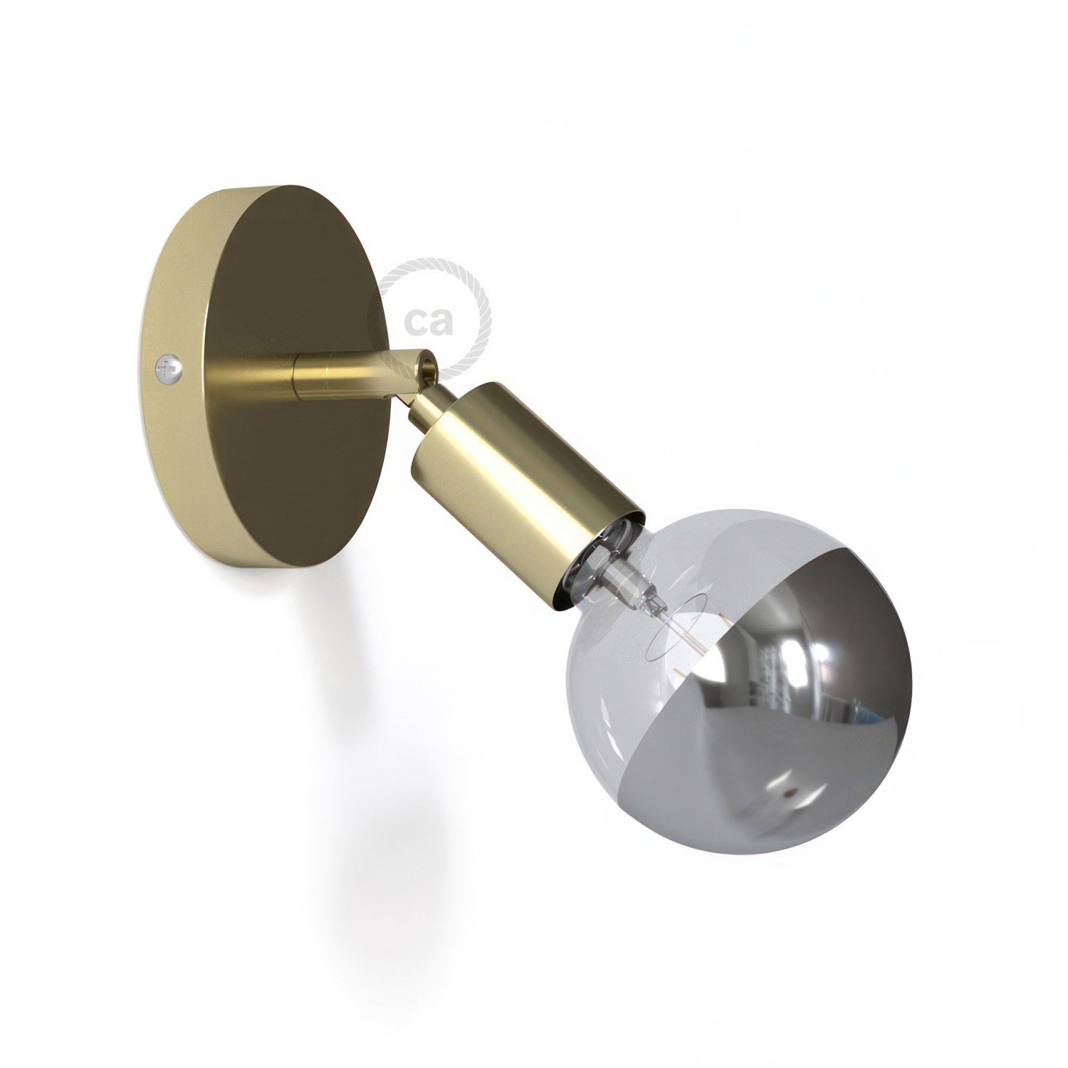 Fermaluce Metal 90°, nastavitelné nástěnné svítidlo E27, průměr 12 cm, max 42 W