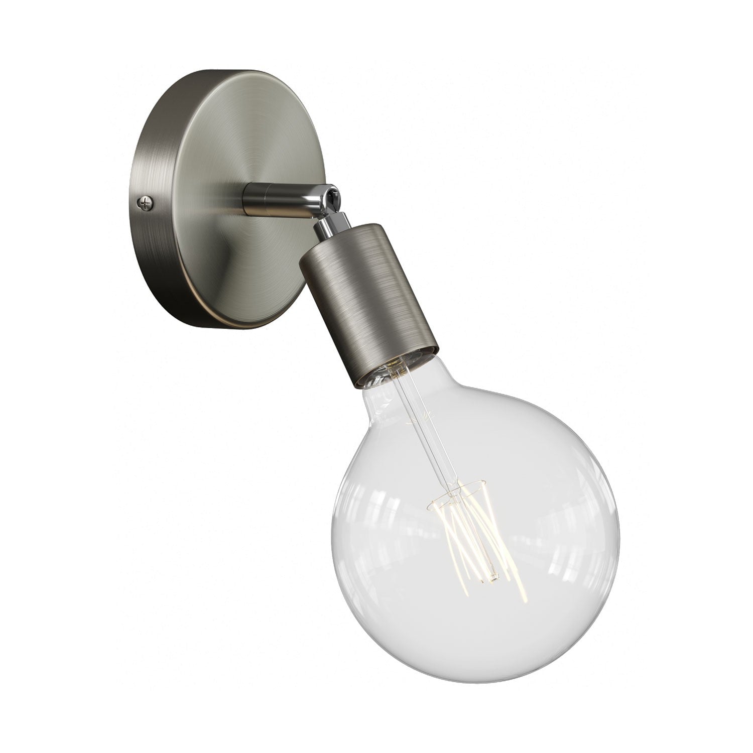 Fermaluce Metal 90°, nastavitelné nástěnné svítidlo E27, průměr 12 cm, max 42 W