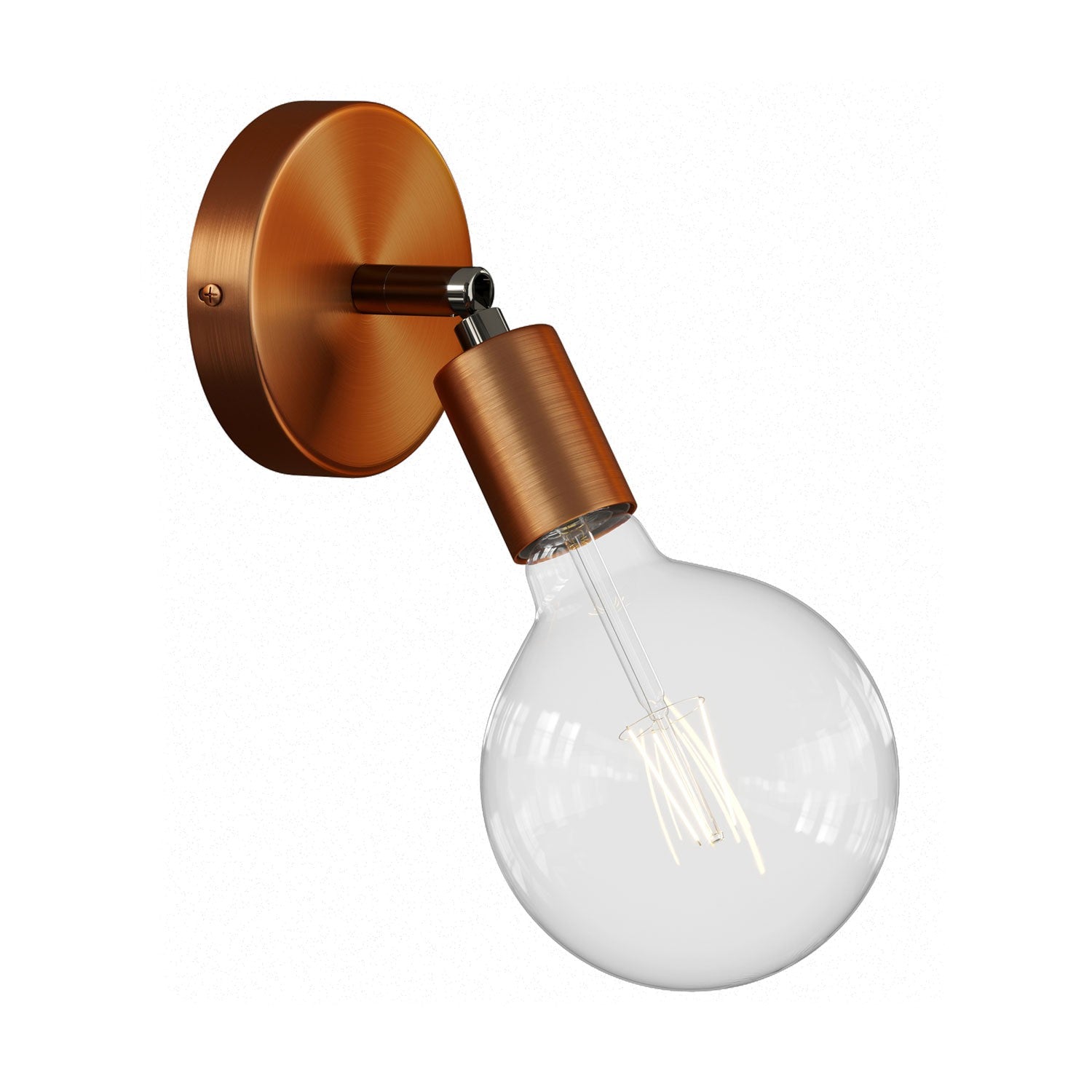 Fermaluce Metal 90°, nastavitelné nástěnné svítidlo E27, průměr 12 cm, max 42 W