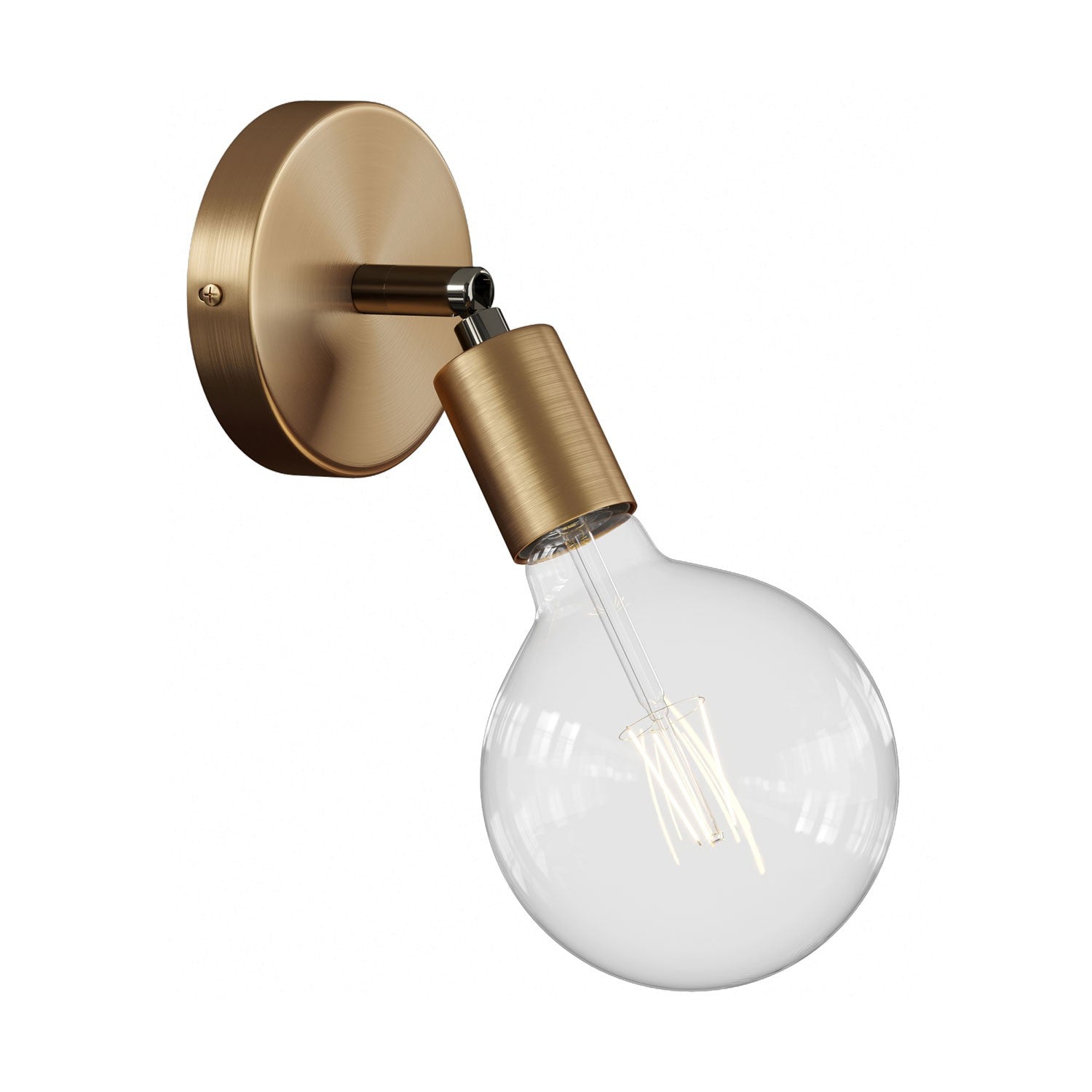 Fermaluce Metal 90°, nastavitelné nástěnné svítidlo E27, průměr 12 cm, max 42 W