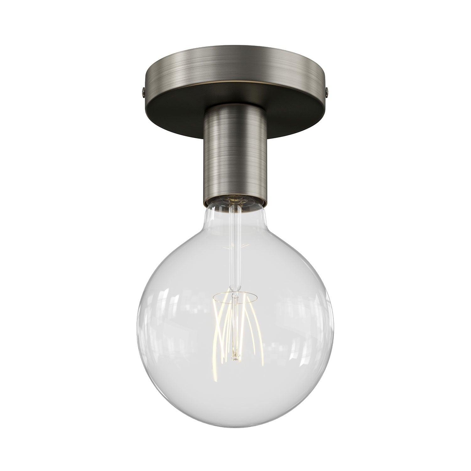 Fermaluce Metal, nástěnné/stropní svítidlo E27, průměr 12 cm, max 53W