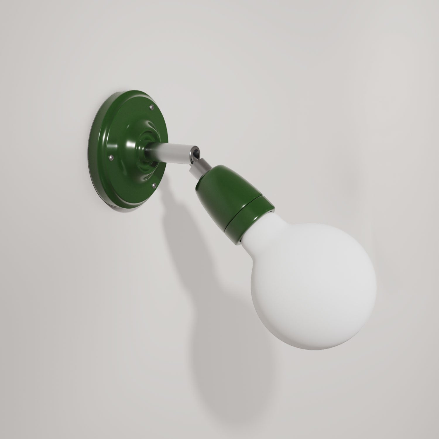 Fermaluce Color 90°, nastavitelné porcelánové svítidlo, průměr 10,5 cm, max 42W