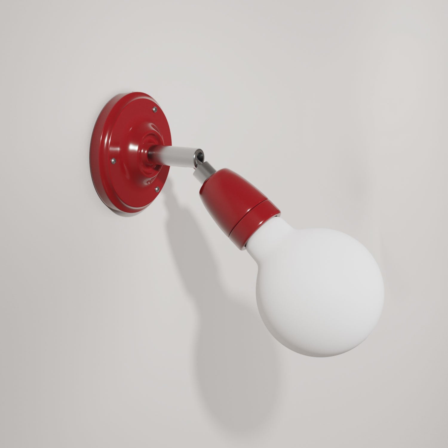 Fermaluce Color 90°, nastavitelné porcelánové svítidlo, průměr 10,5 cm, max 42W