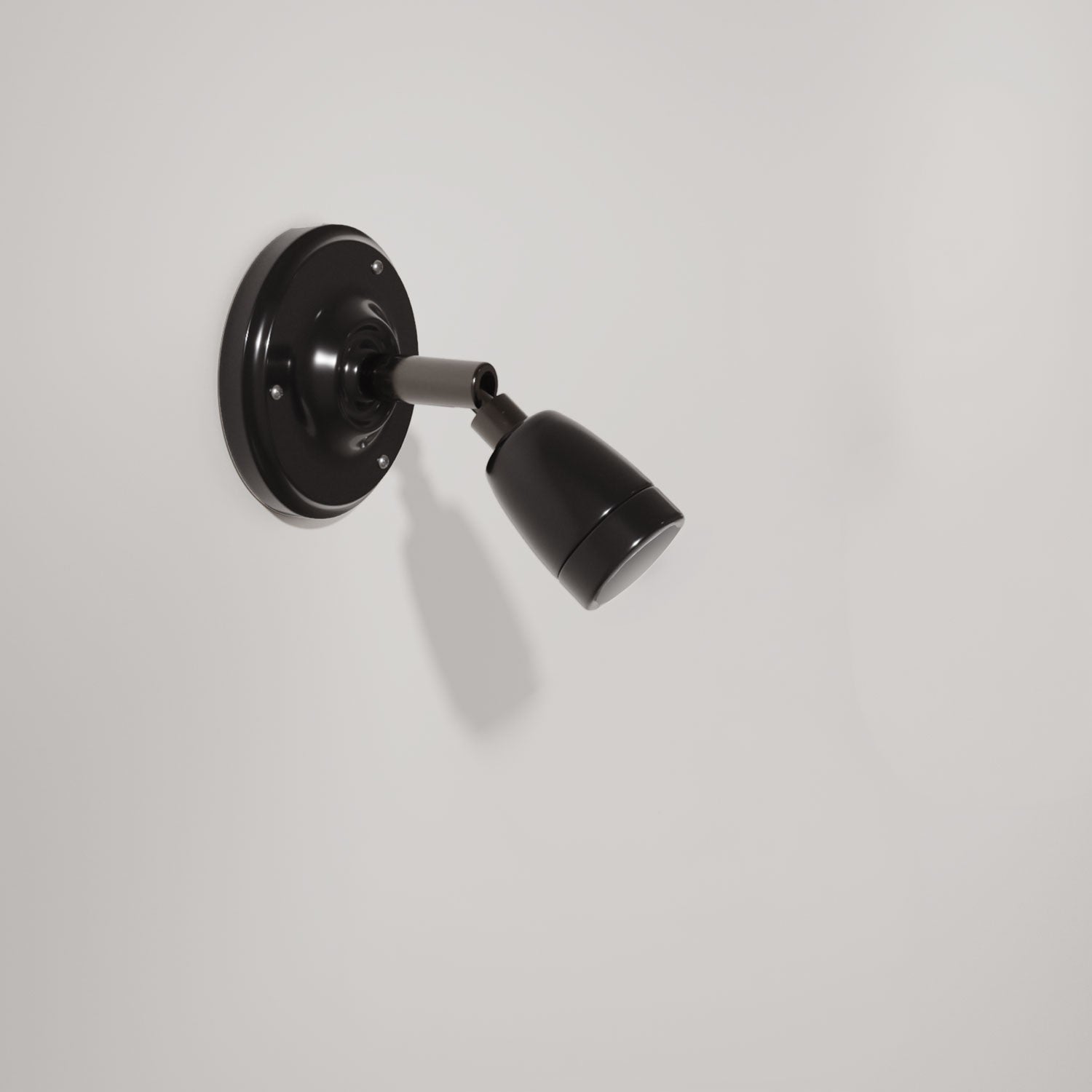 Fermaluce Color 90°, nastavitelné porcelánové svítidlo, průměr 10,5 cm, max 42W