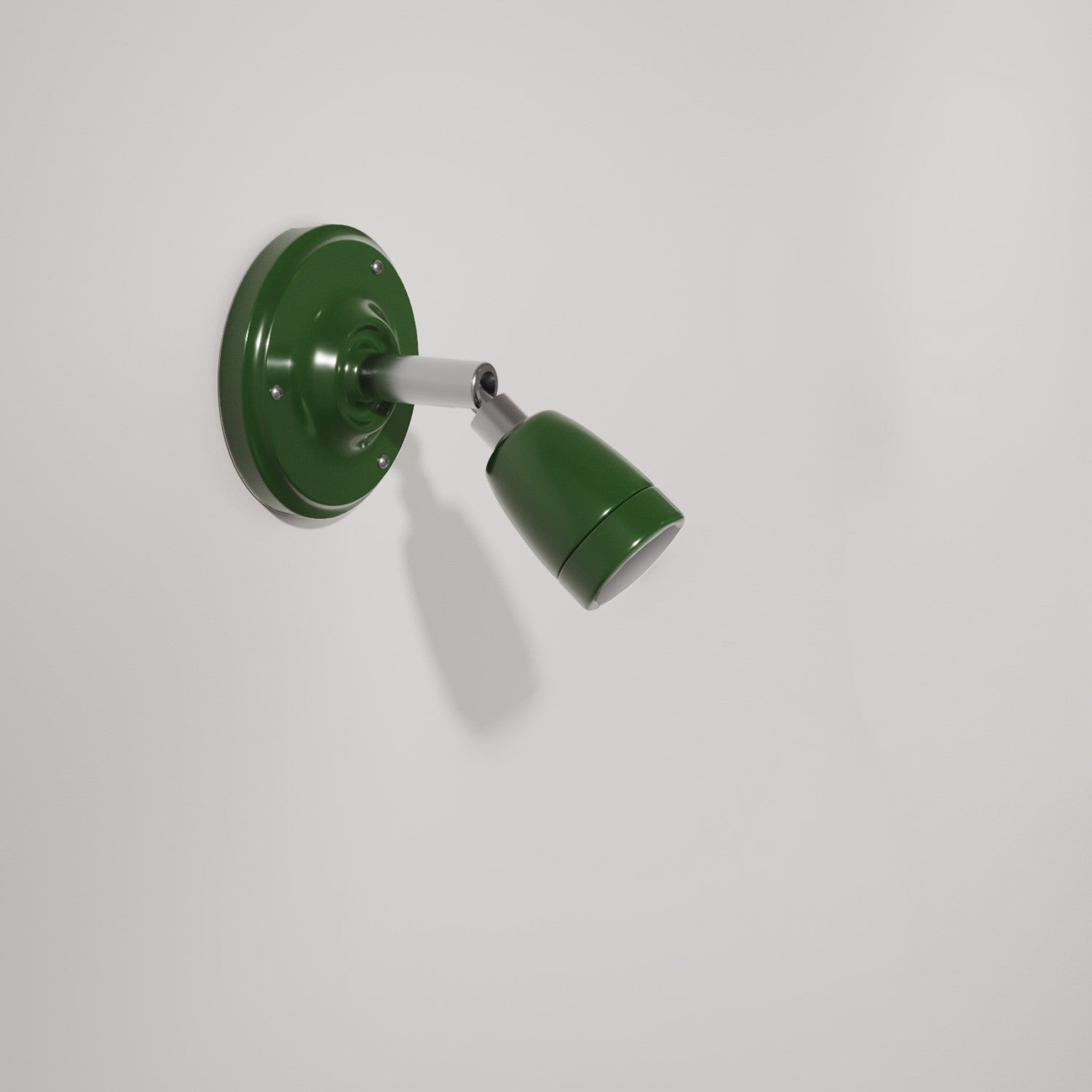 Fermaluce Color 90°, nastavitelné porcelánové svítidlo, průměr 10,5 cm, max 42W