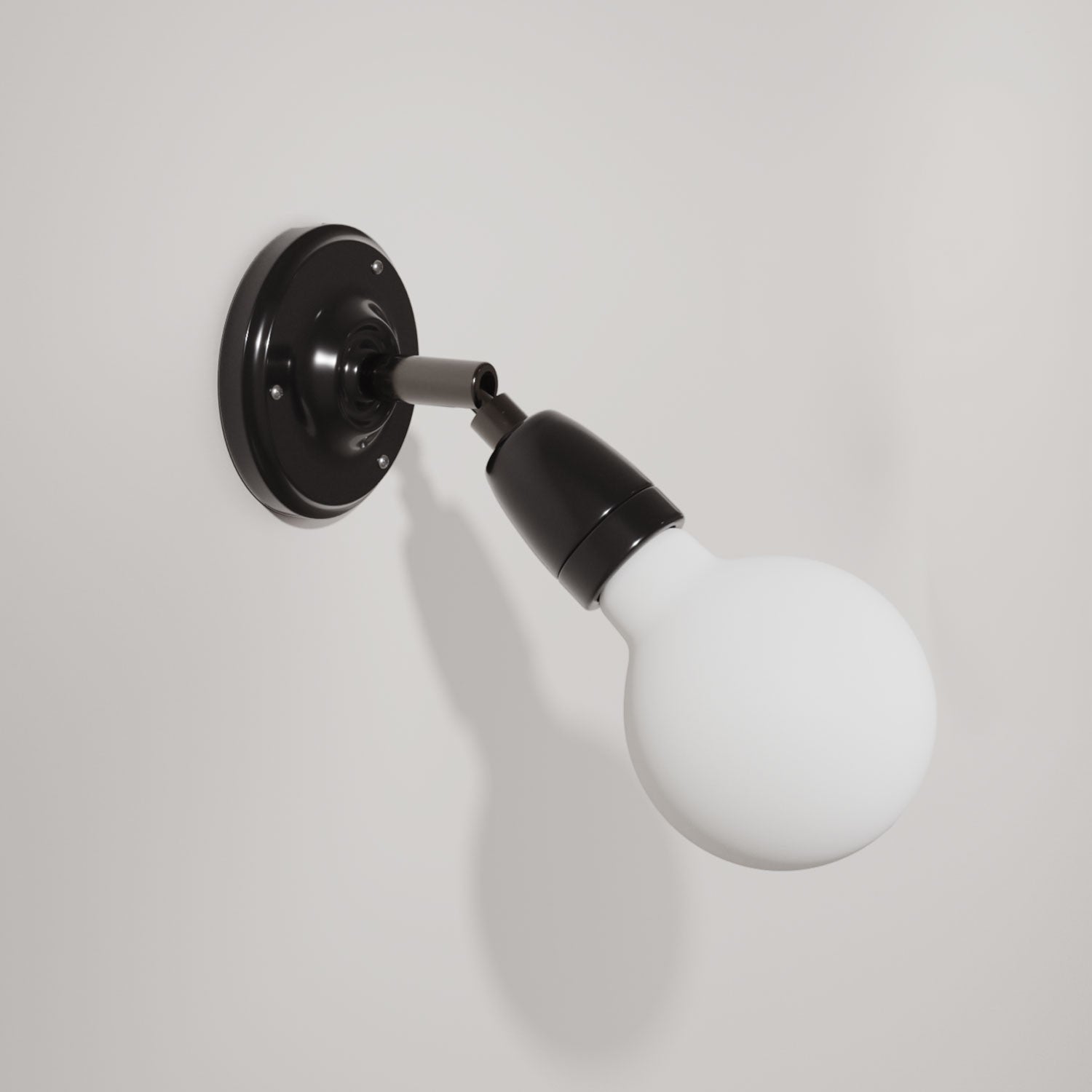 Fermaluce Color 90°, nastavitelné porcelánové svítidlo, průměr 10,5 cm, max 42W