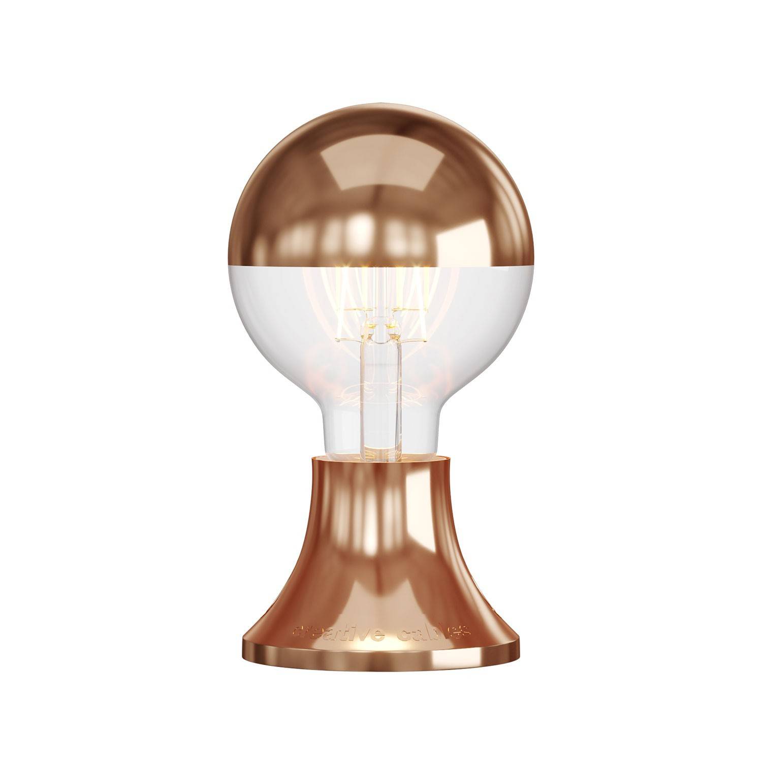 Vintage svítidlo z termoplastu, průměr 83 mm, stmívatelné LED 7W