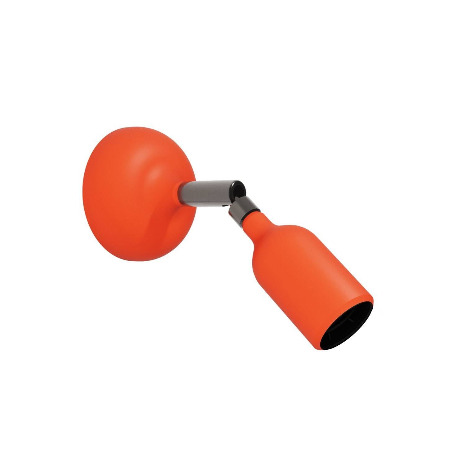 Silikónová lampa Fermaluce s kloubem, průměr 88 mm, max. 53 W, stmívatelná
