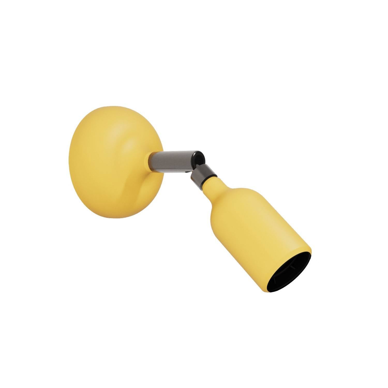 Silikónová lampa Fermaluce s kloubem, průměr 88 mm, max. 53 W, stmívatelná