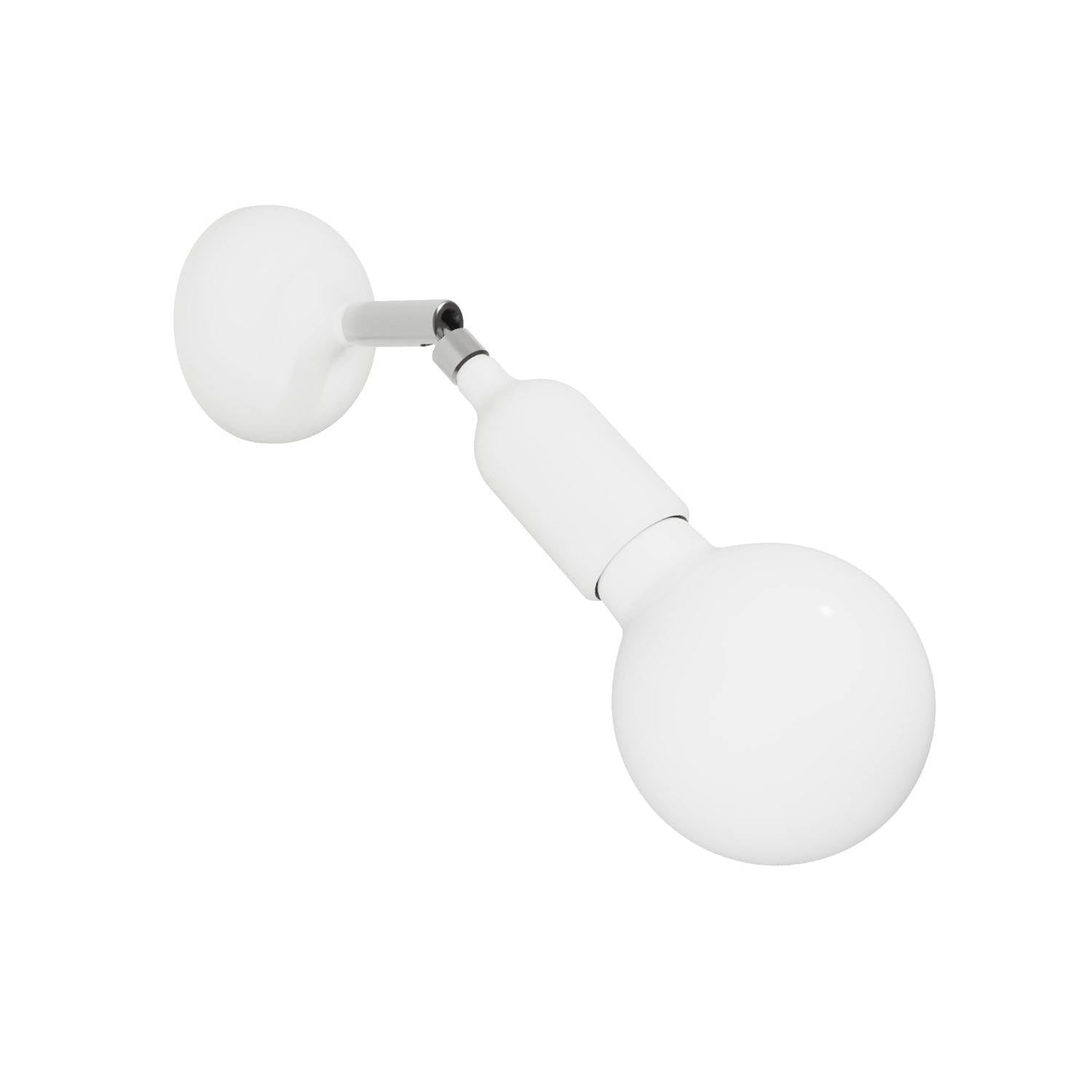 Silikónová lampa Fermaluce s kloubem, průměr 88 mm, max. 53 W, stmívatelná