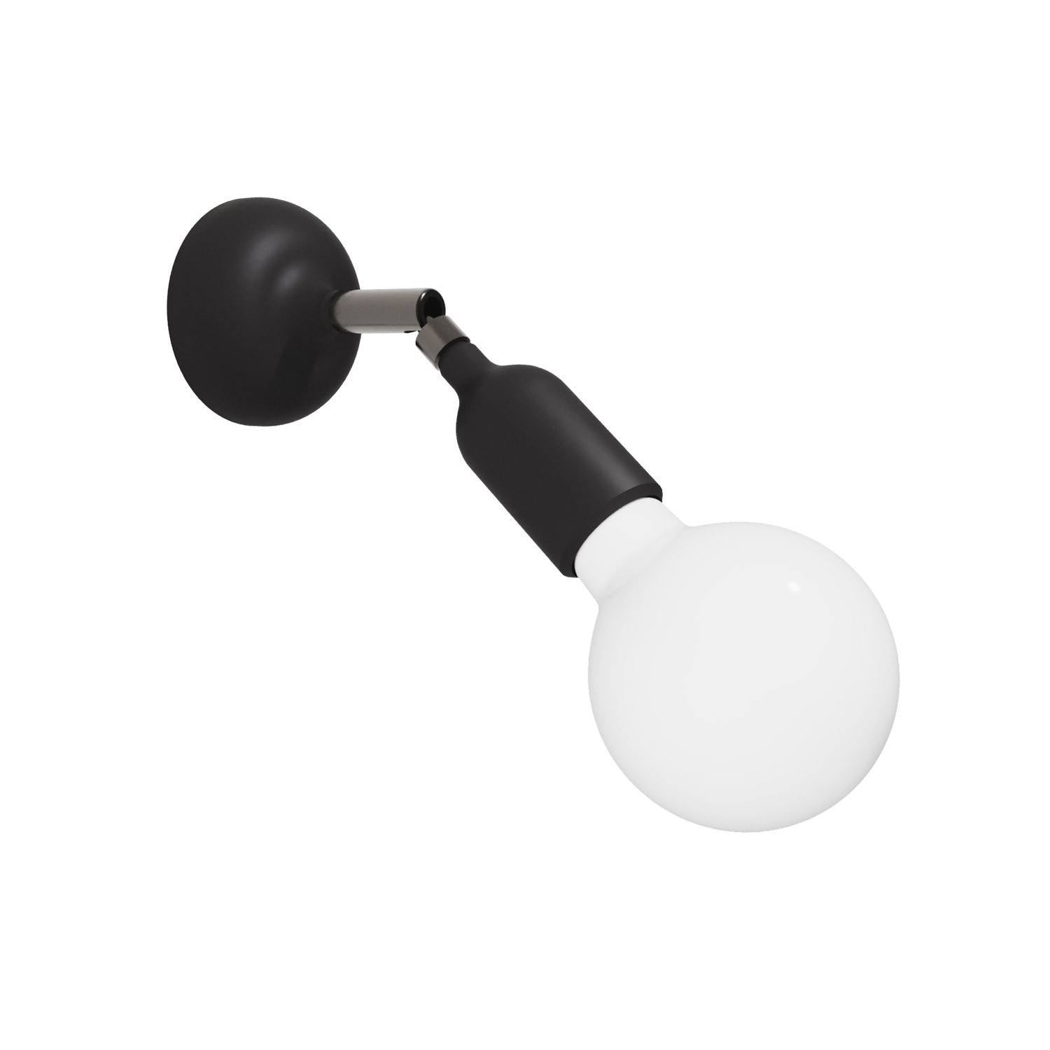 Silikónová lampa Fermaluce s kloubem, průměr 88 mm, max. 53 W, stmívatelná