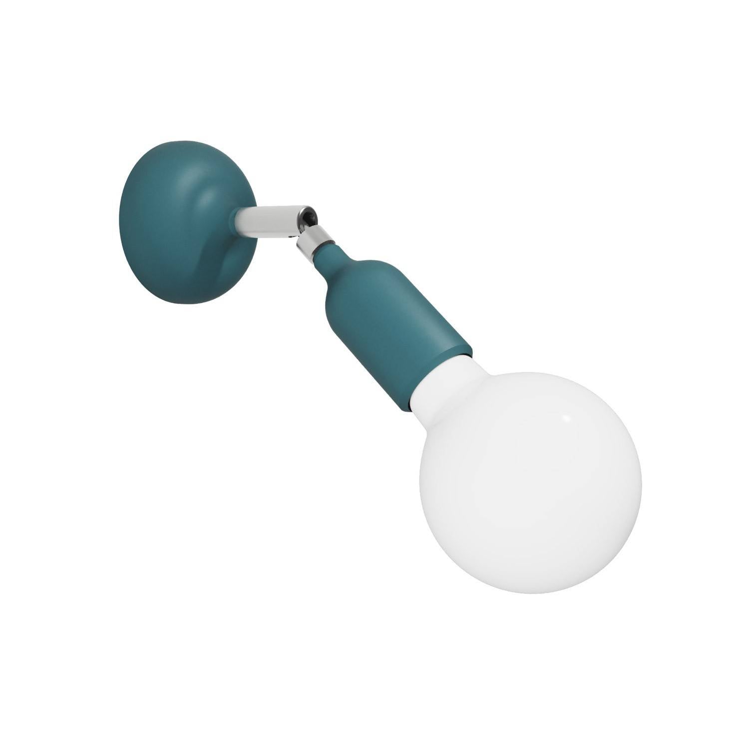 Silikónová lampa Fermaluce s kloubem, průměr 88 mm, max. 53 W, stmívatelná