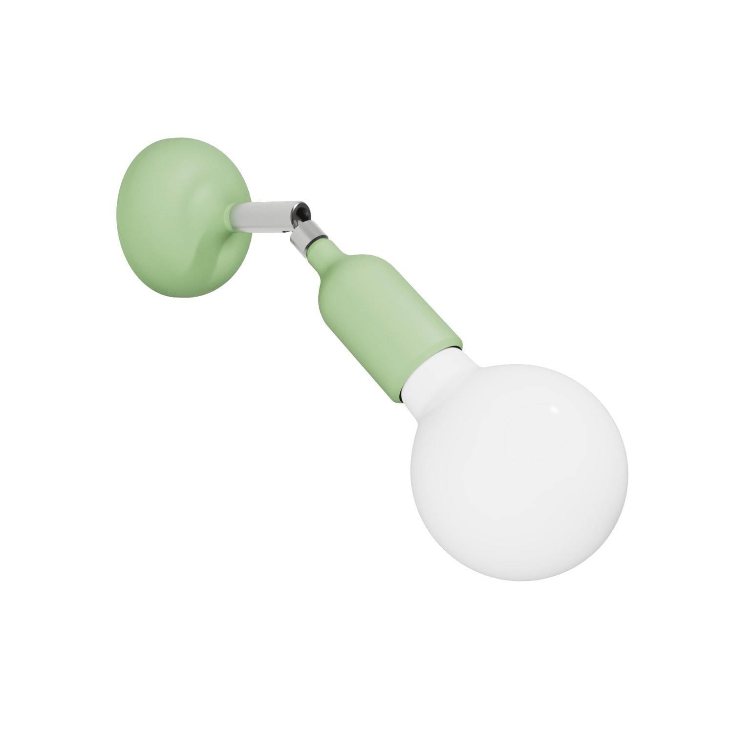 Silikónová lampa Fermaluce s kloubem, průměr 88 mm, max. 53 W, stmívatelná