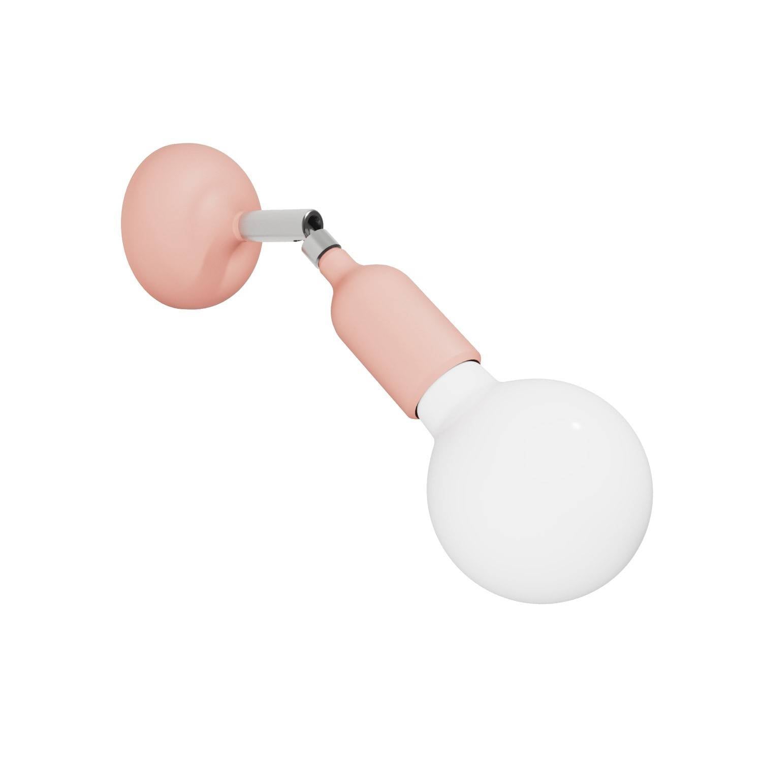 Silikónová lampa Fermaluce s kloubem, průměr 88 mm, max. 53 W, stmívatelná