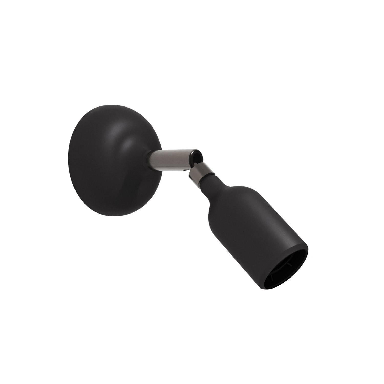 Silikónová lampa Fermaluce s kloubem, průměr 88 mm, max. 53 W, stmívatelná