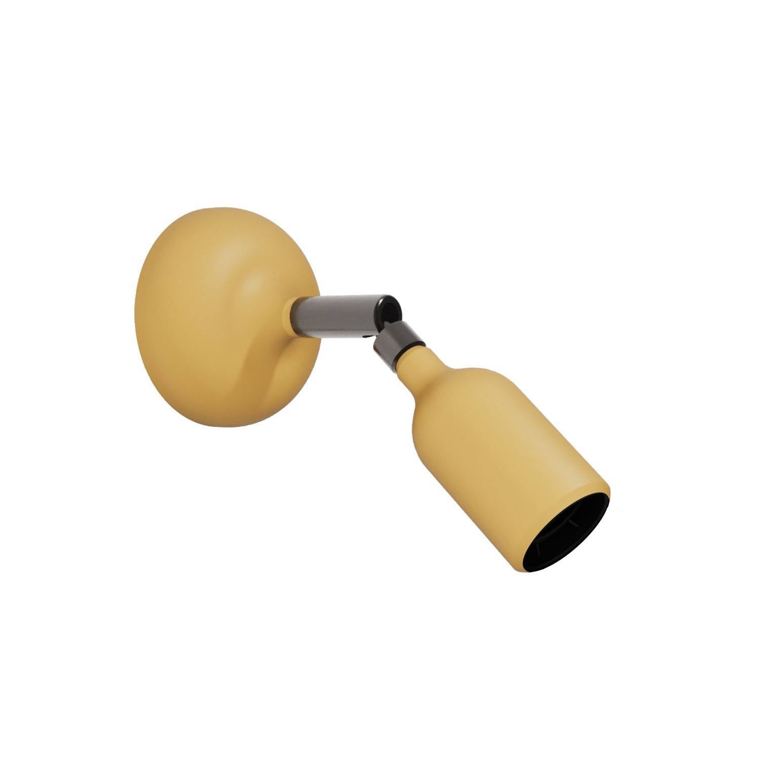 Silikónová lampa Fermaluce s kloubem, průměr 88 mm, max. 53 W, stmívatelná