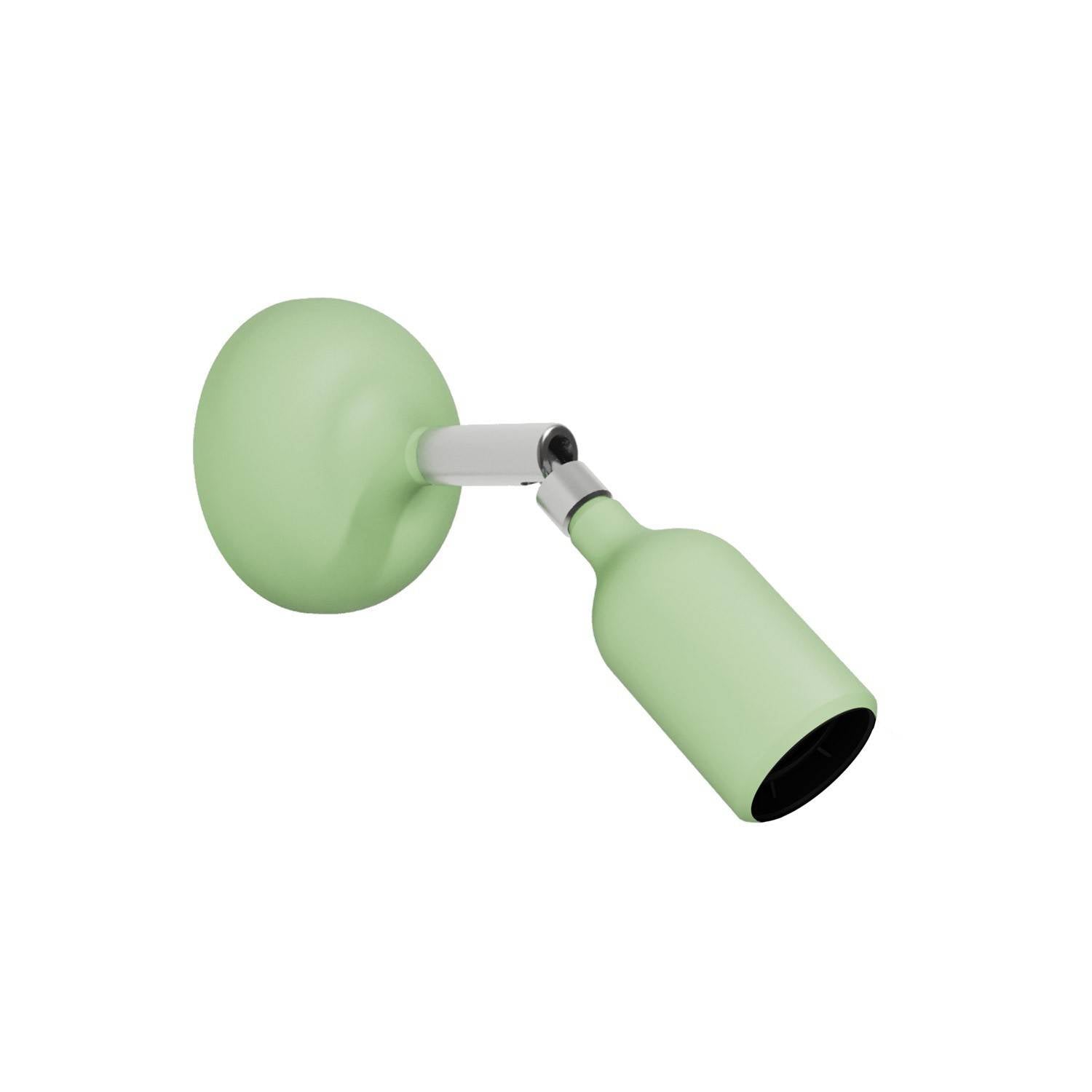 Silikónová lampa Fermaluce s kloubem, průměr 88 mm, max. 53 W, stmívatelná