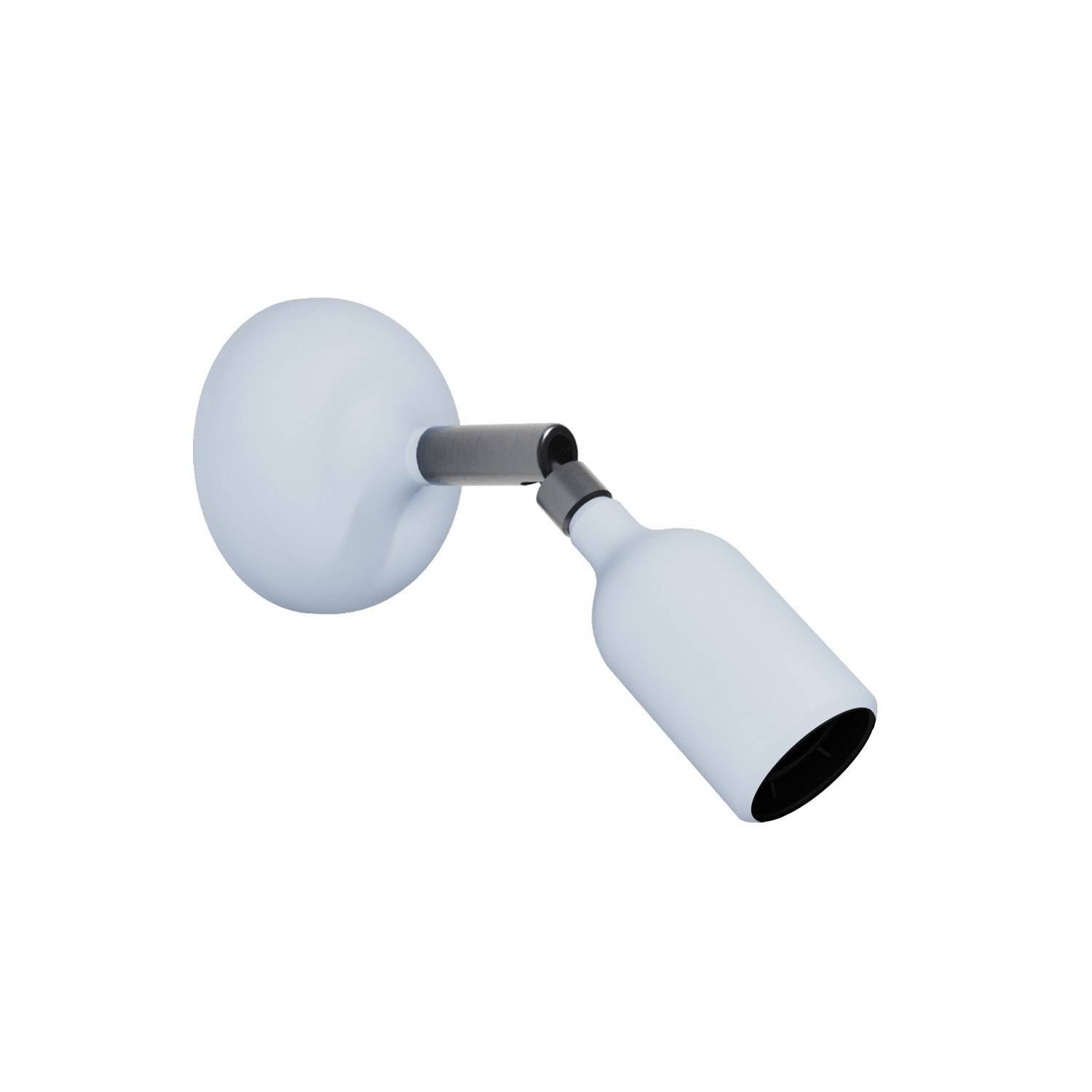 Silikónová lampa Fermaluce s kloubem, průměr 88 mm, max. 53 W, stmívatelná