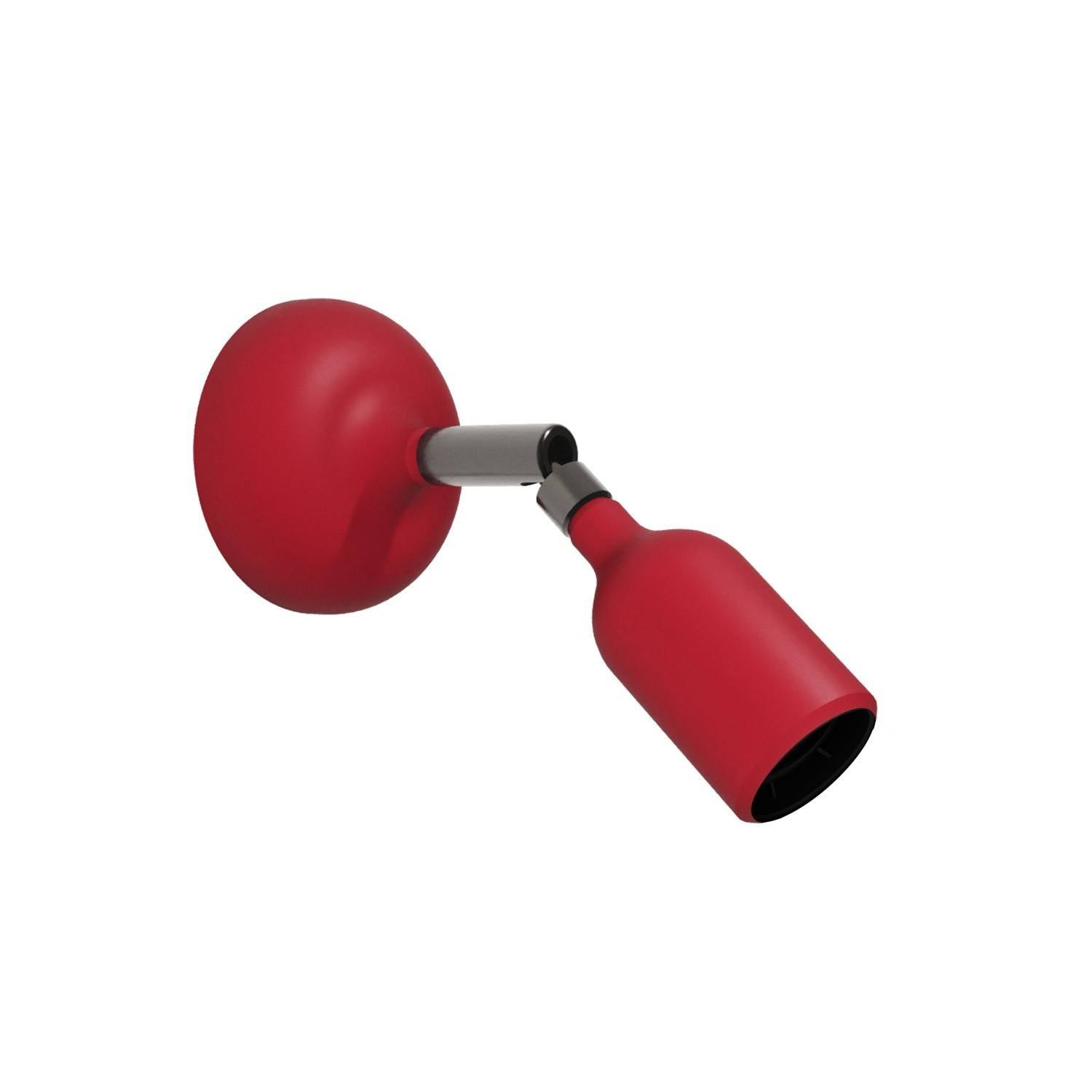 Silikónová lampa Fermaluce s kloubem, průměr 88 mm, max. 53 W, stmívatelná