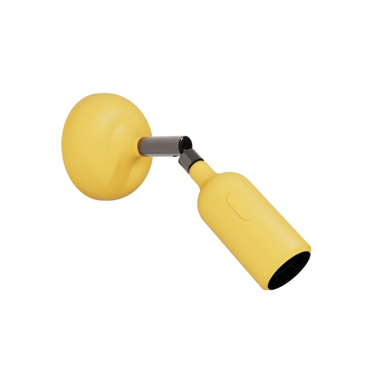 Silikónová lampa Fermaluce s kloubem, E27 max. 53 W, stmívatelná