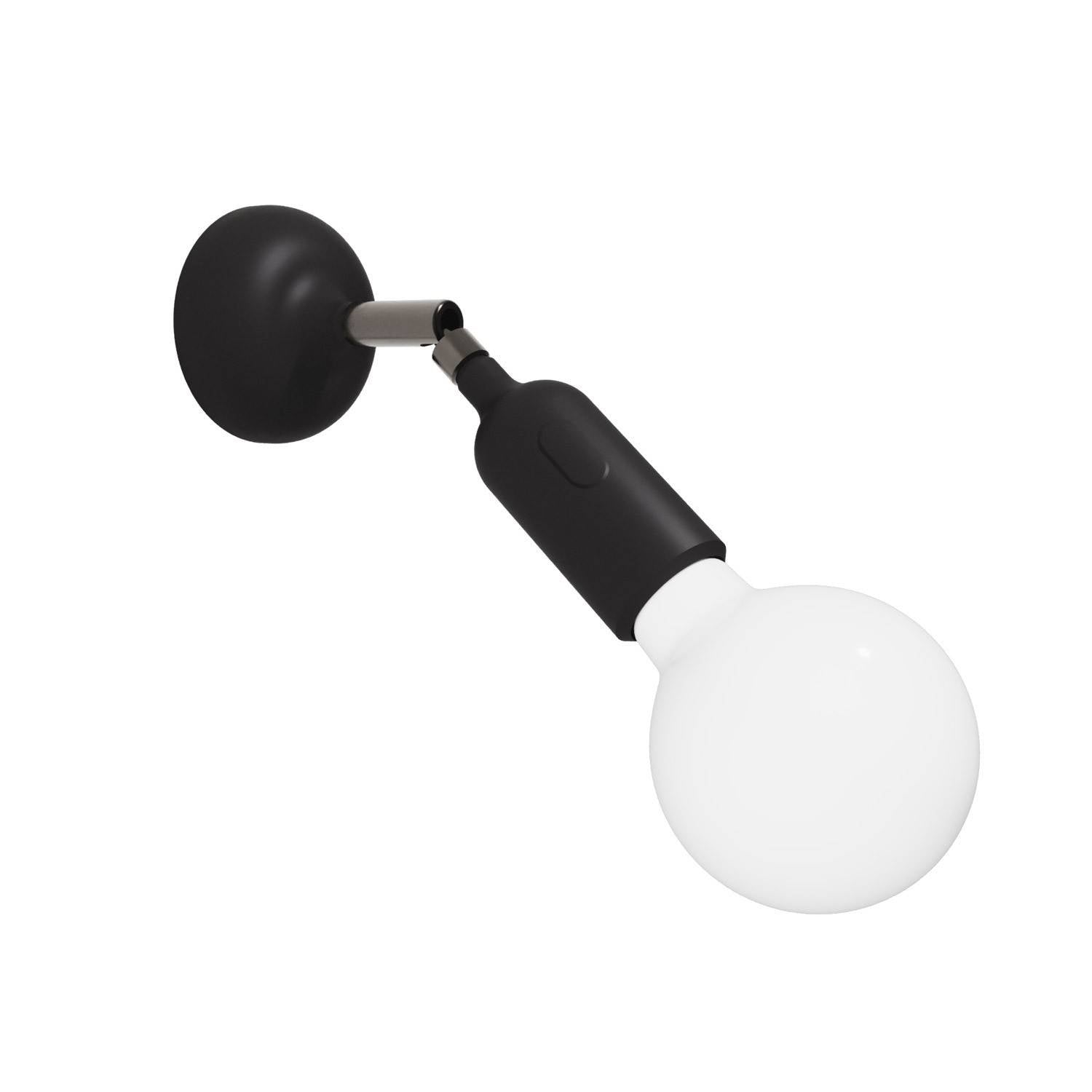 Silikónová lampa Fermaluce s kloubem, E27 max. 53 W, stmívatelná