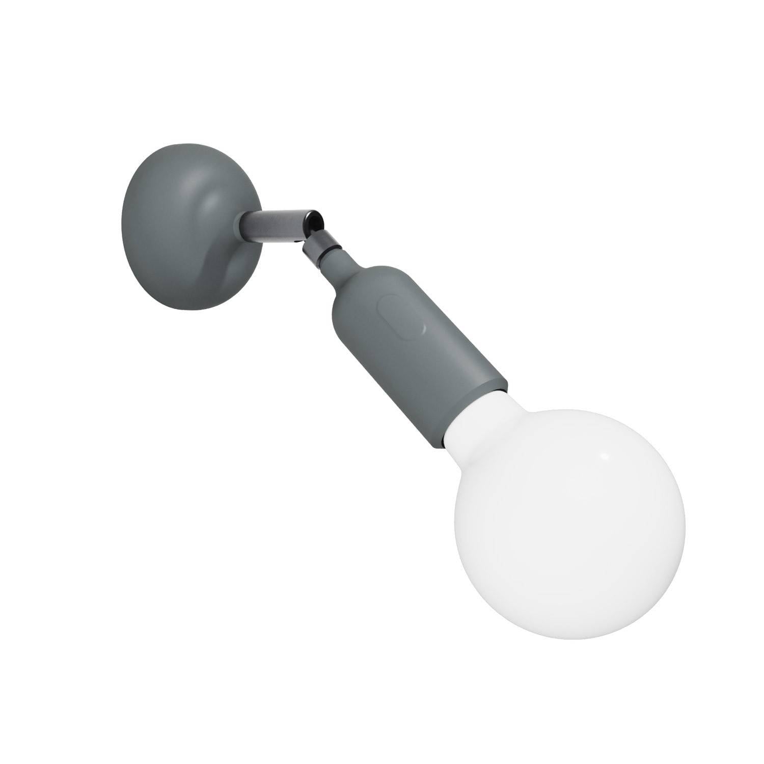 Silikónová lampa Fermaluce s kloubem, E27 max. 53 W, stmívatelná