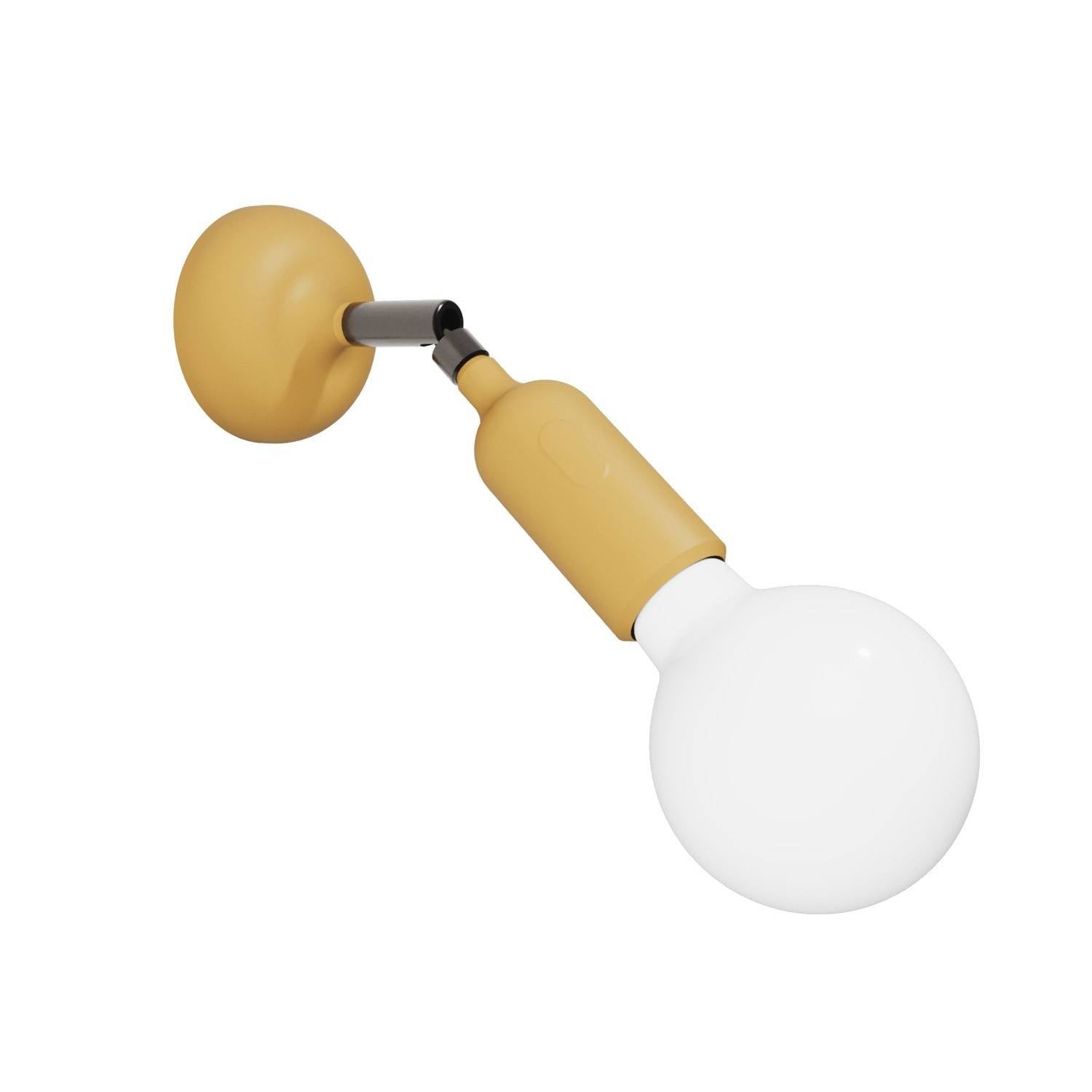 Silikónová lampa Fermaluce s kloubem, E27 max. 53 W, stmívatelná