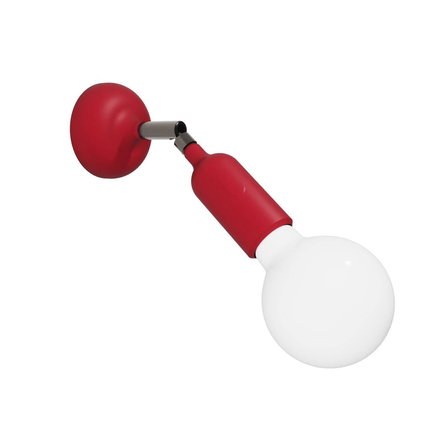 Silikónová lampa Fermaluce s kloubem, E27 max. 53 W, stmívatelná